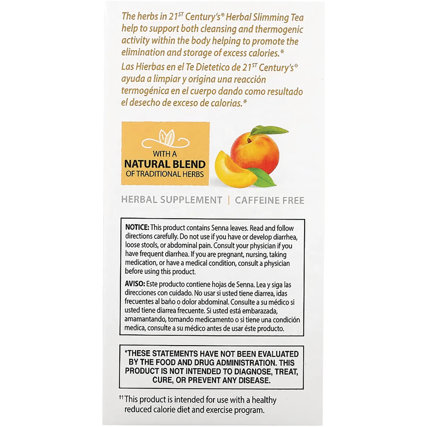 Herbal Slimming Tea - Peach-Apricot - Image 3