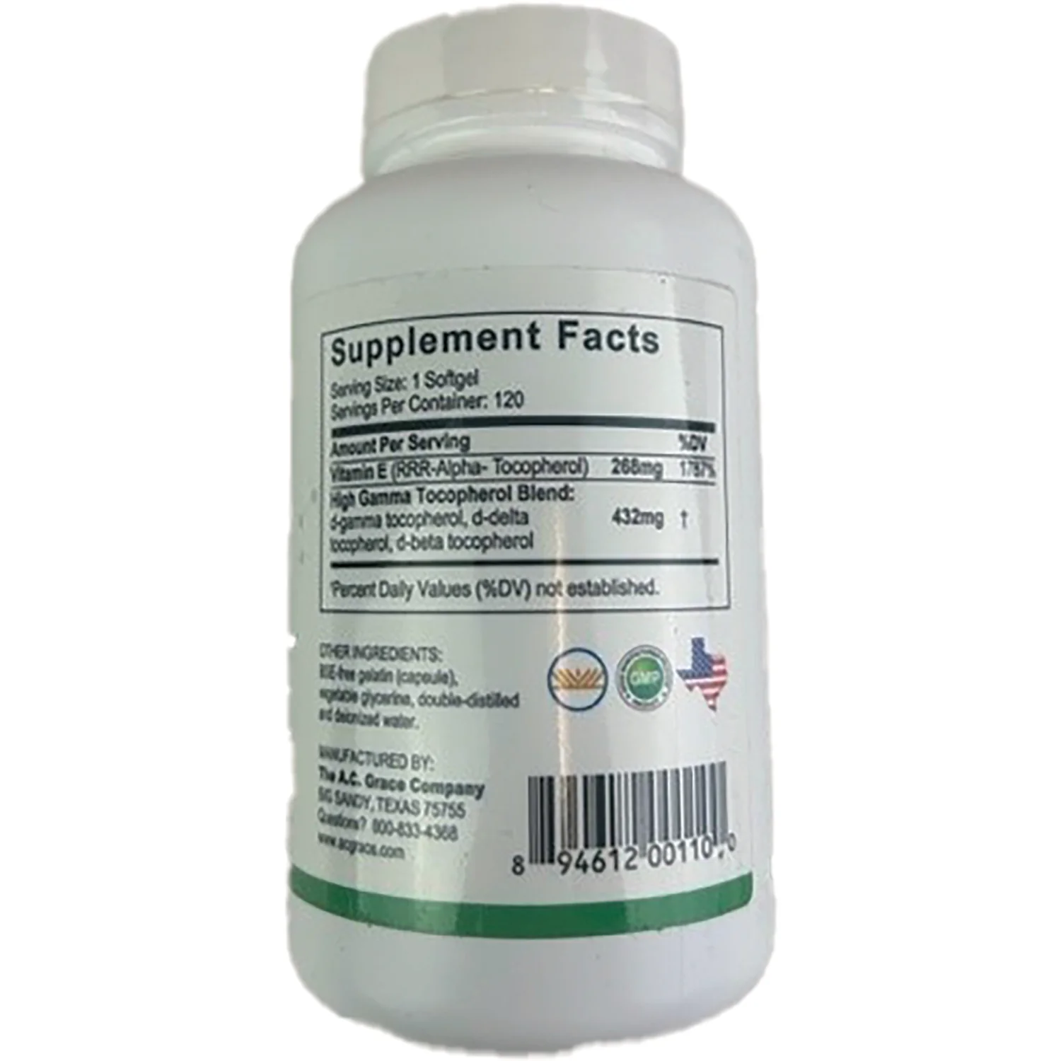 Unique E High Gamma Mixed Tocopherol Concentrate - Image 2