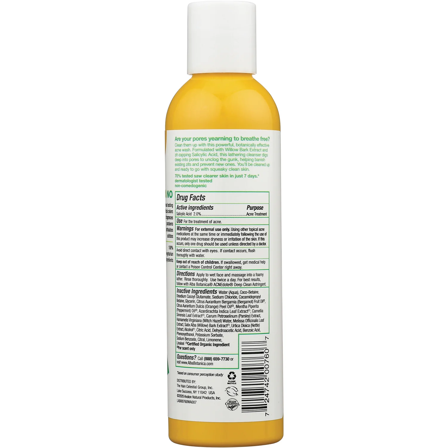 Acne Dote Deep Pore Wash - Maximum Strength - Image 2