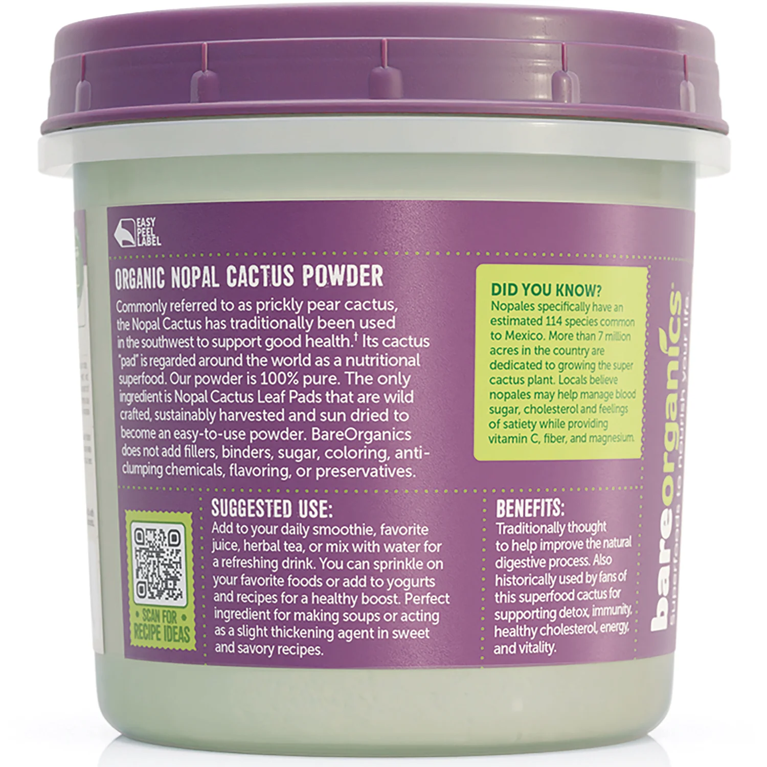 Organic Nopal Cactus Powder - Image 3