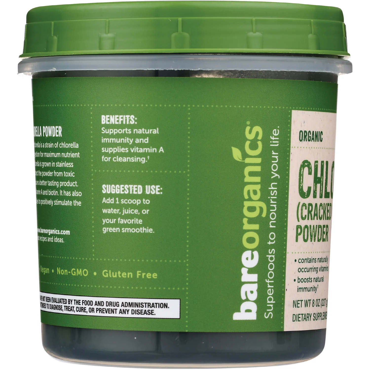 Organic Chlorella (Cracked Cell Wall) Powder - Image 4