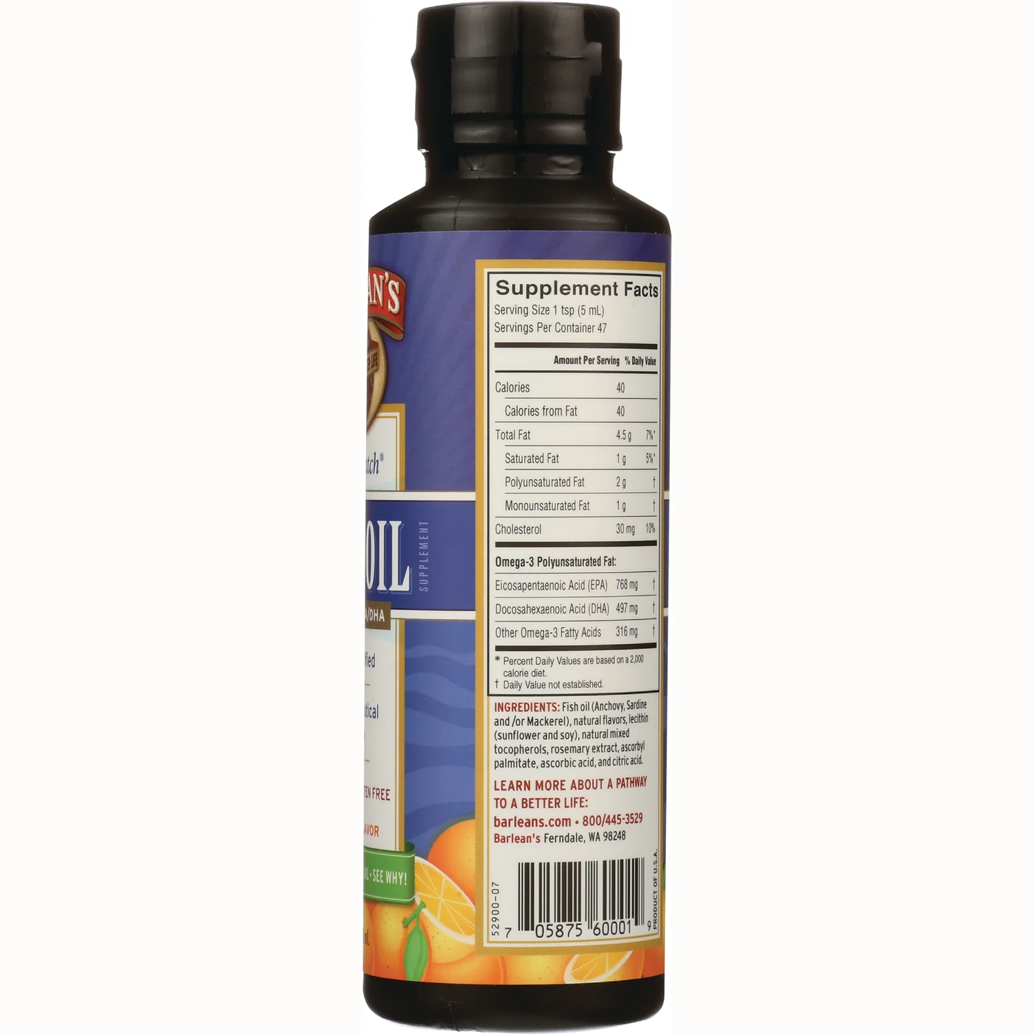 Fresh Catch Fish Oil - Orange - Image 2