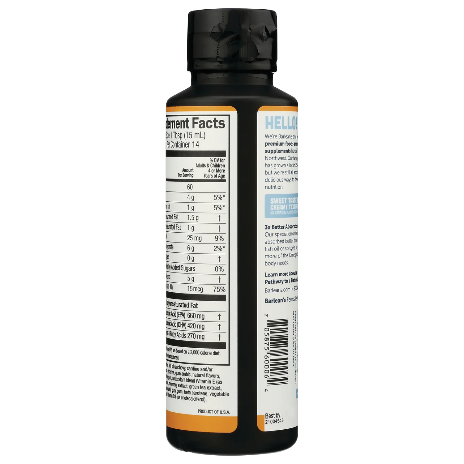 Omega-3 - Mango Peach Smoothie - Image 3