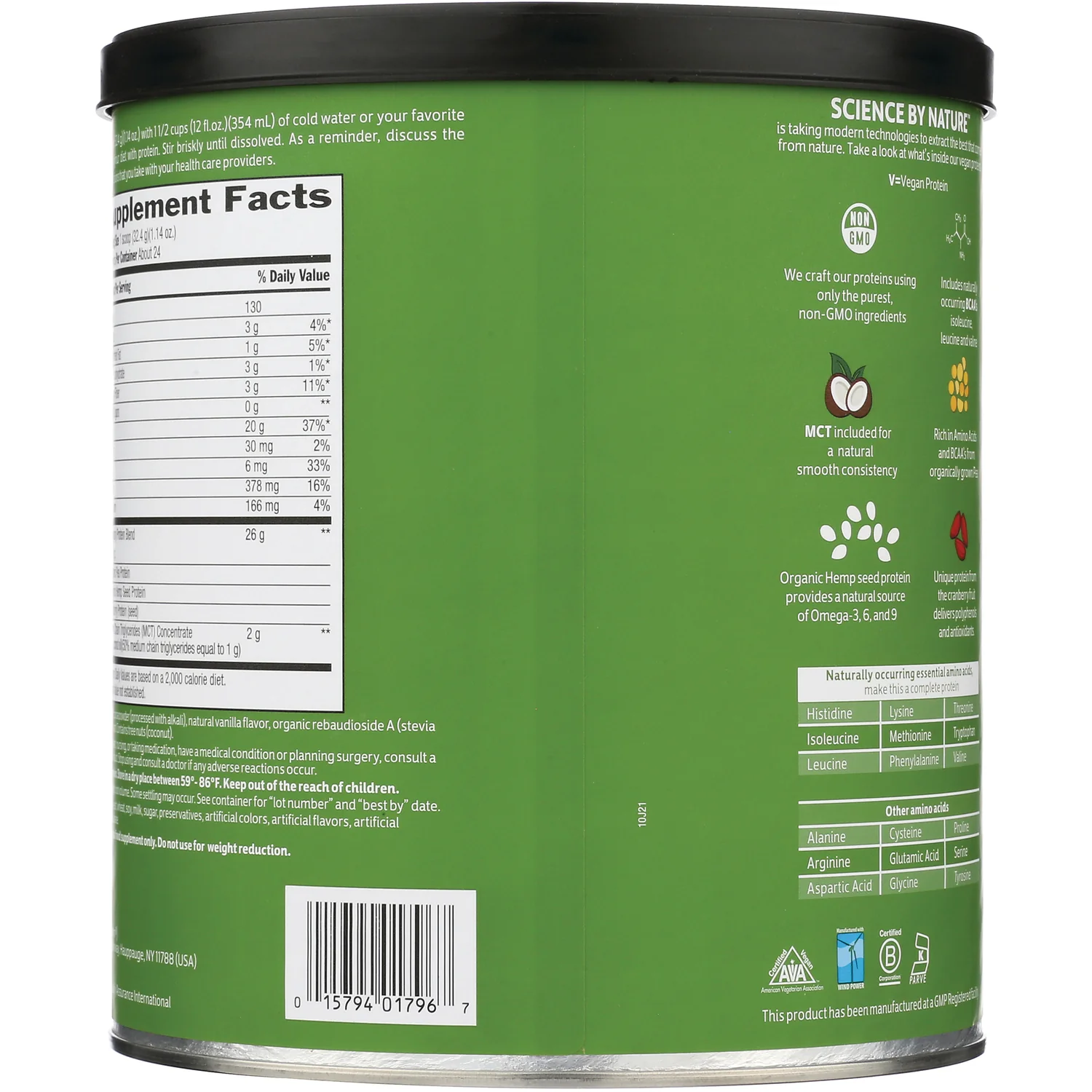 100% Vegan Protein - Chocolate - Image 3