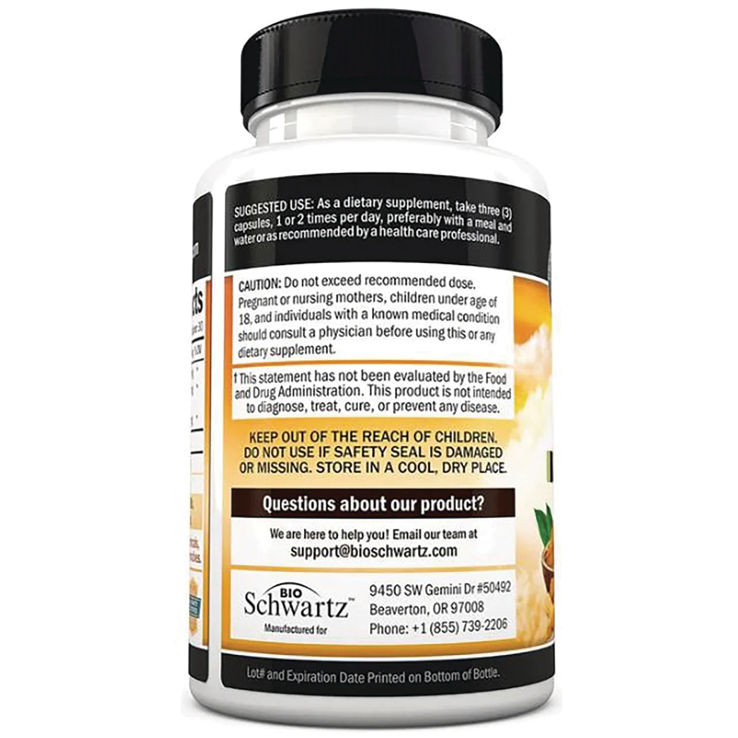 Ultra Premium Turmeric Curcumin with Bioperine - Image 3