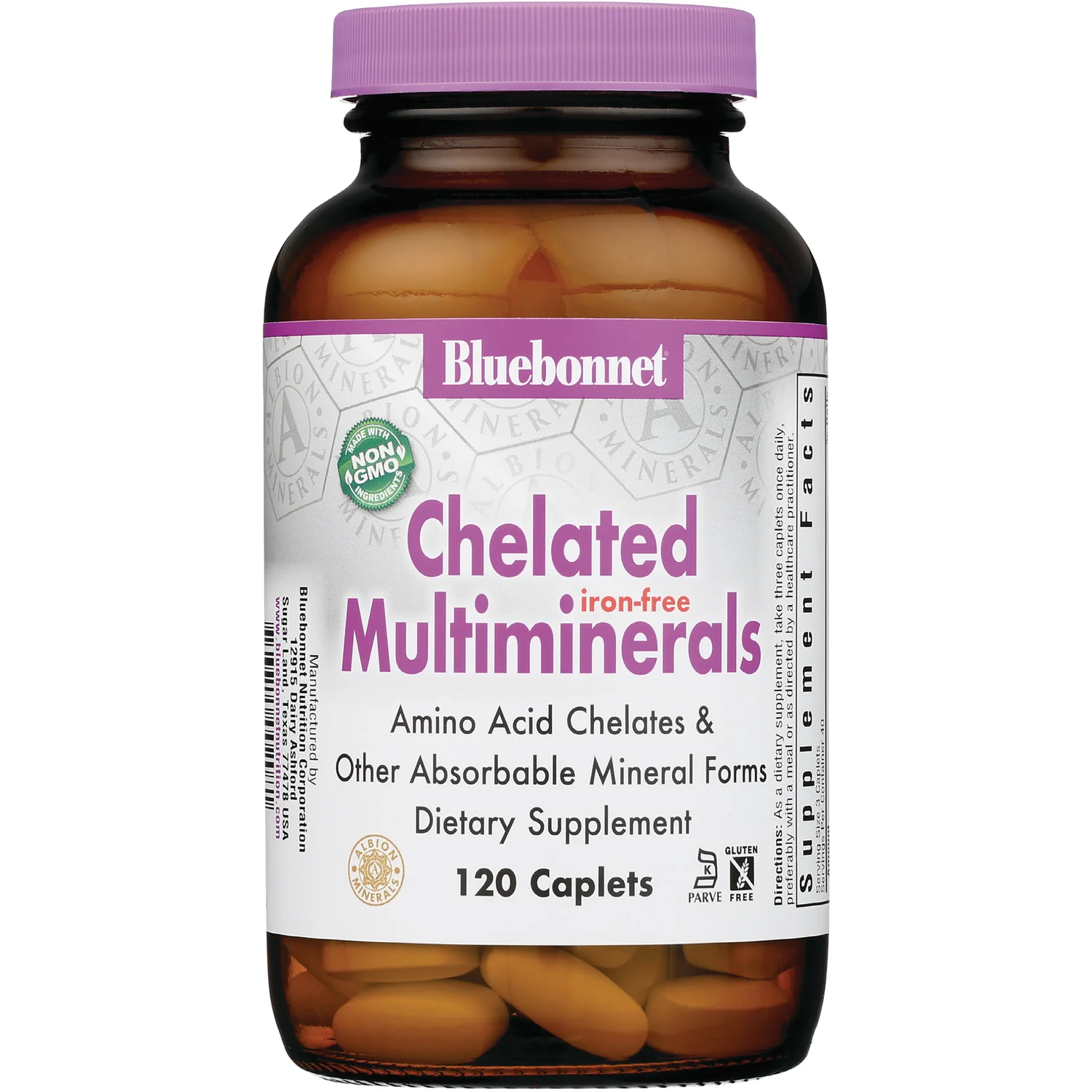 Chelated Multiminerals - Iron-Free