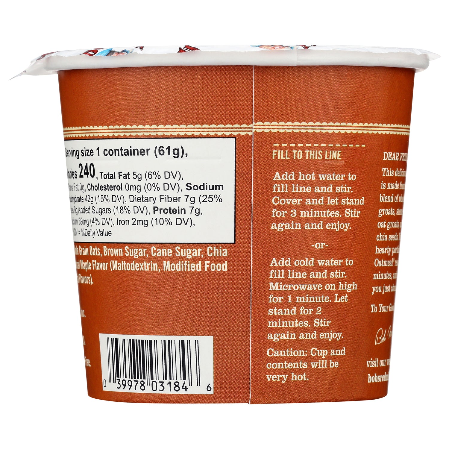 Gluten Free Oatmeal - Brown Sugar and Maple - Image 3