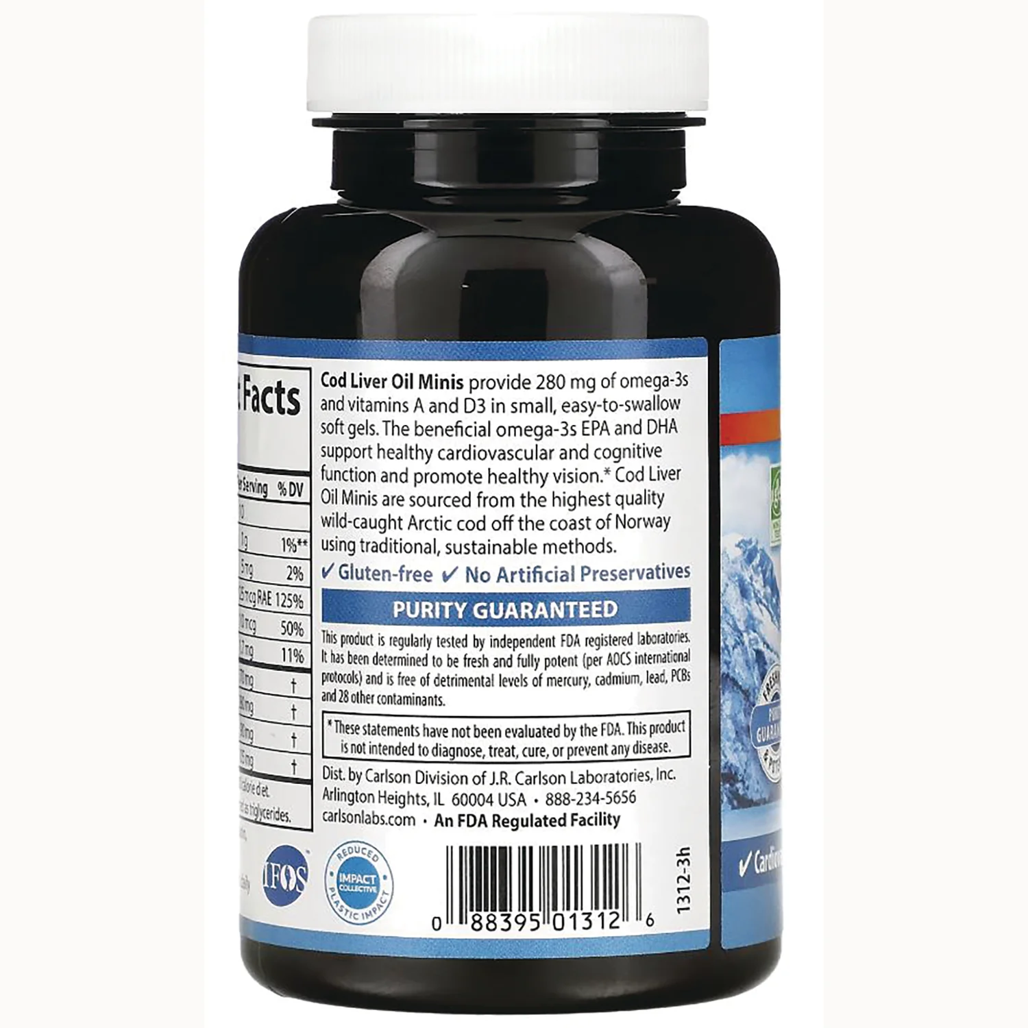 Wild Norwegian Cod Liver Oil Minis - Image 3