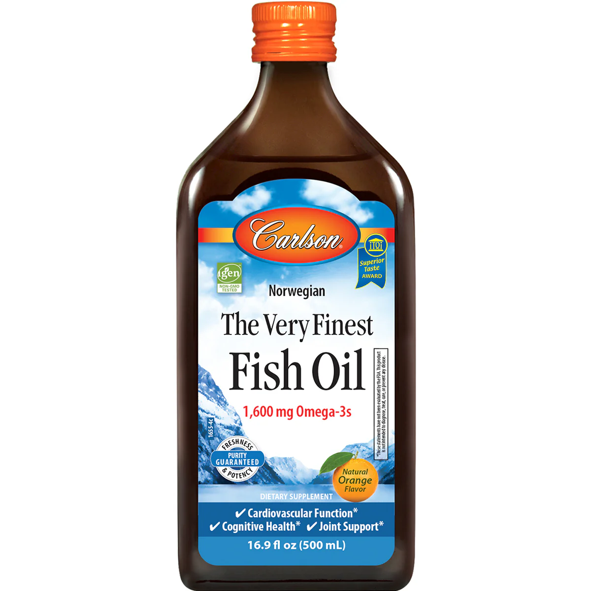 Norwegian The Very Finest Fish Oil - Orange