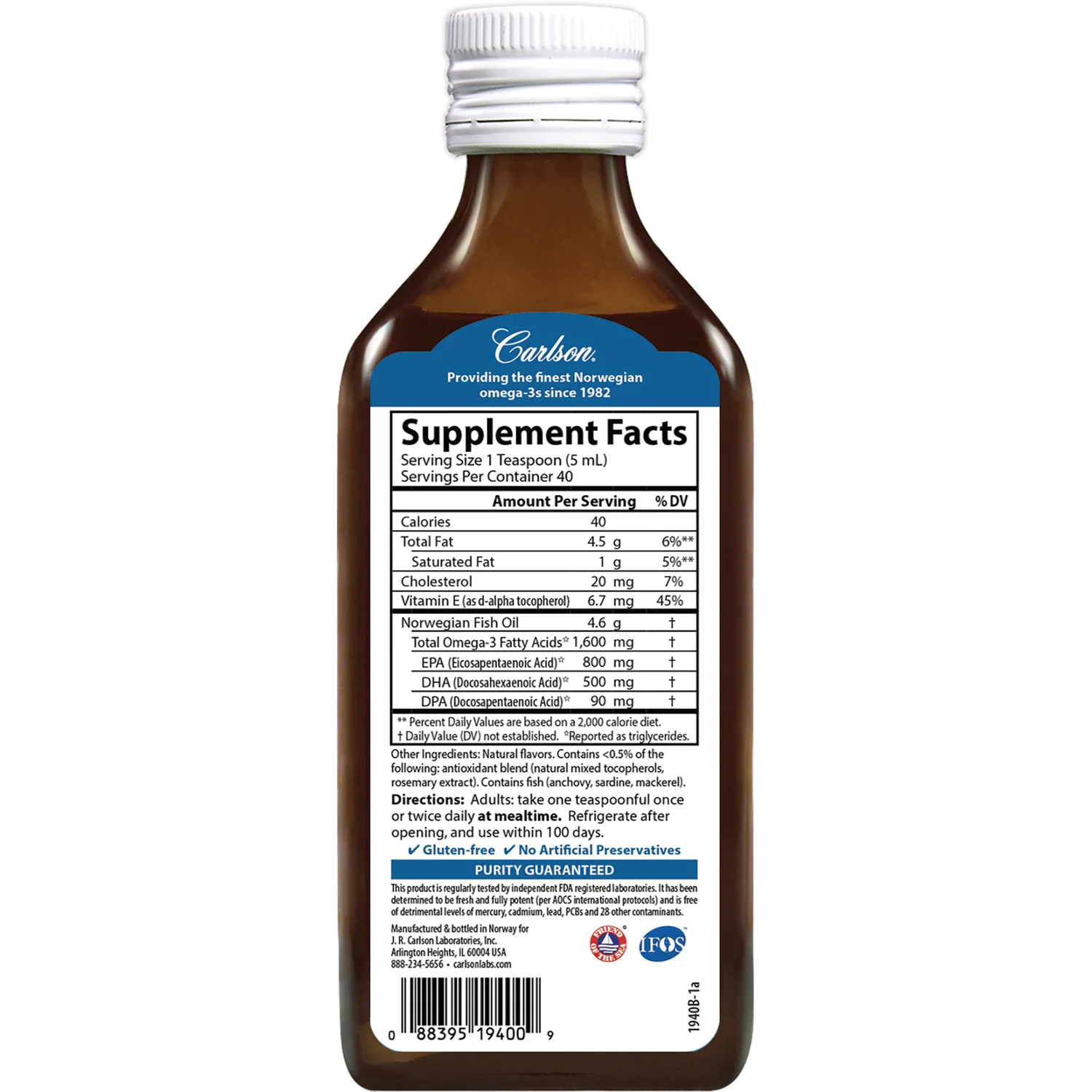 Norwegian The Very Finest Fish Oil - Just Peachie - Image 2