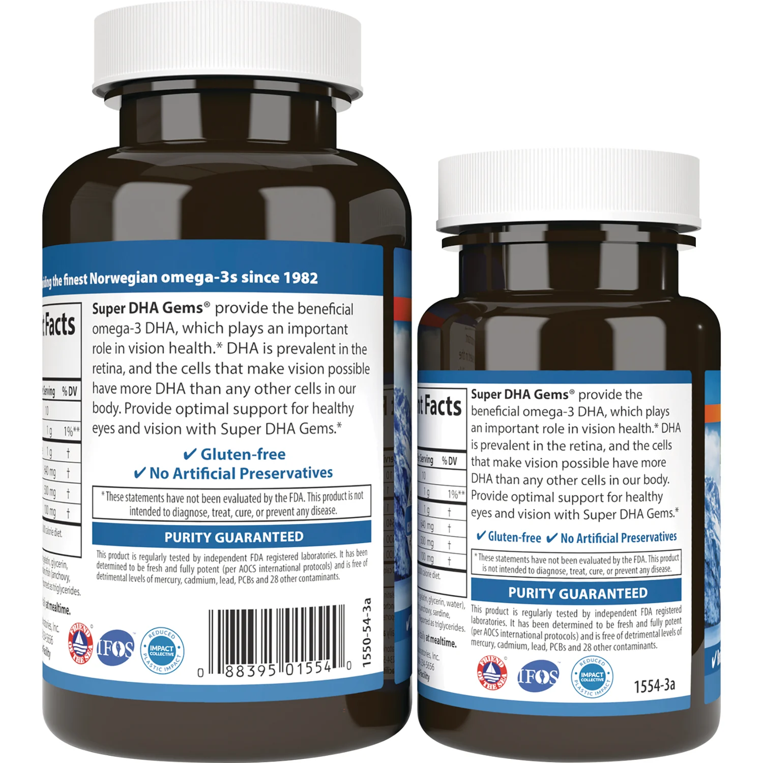 Norwegian Fish Oil Concentrate Super DHA Gems - Image 3