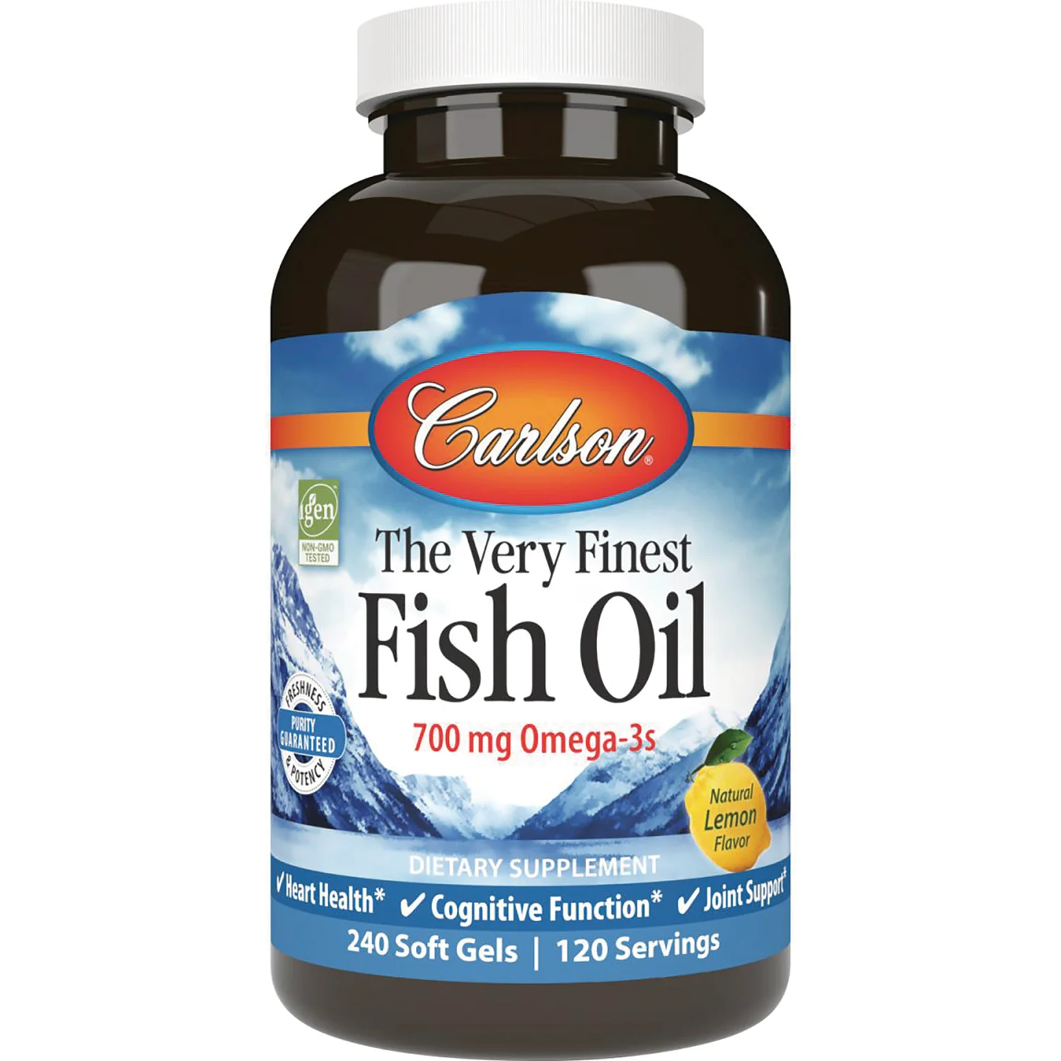 The Very Finest Fish Oil - Lemon - Image 2