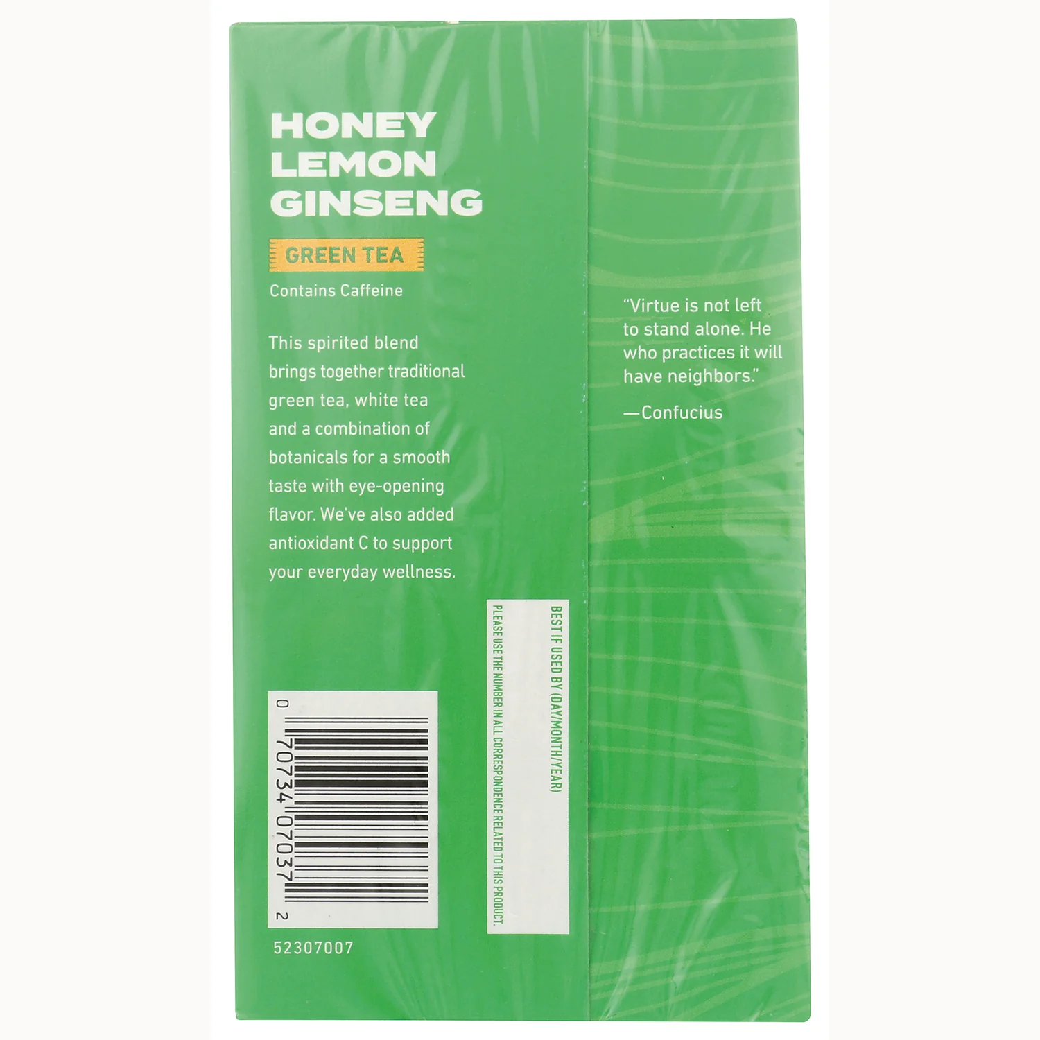 Honey Lemon Ginseng Green Tea - Image 3