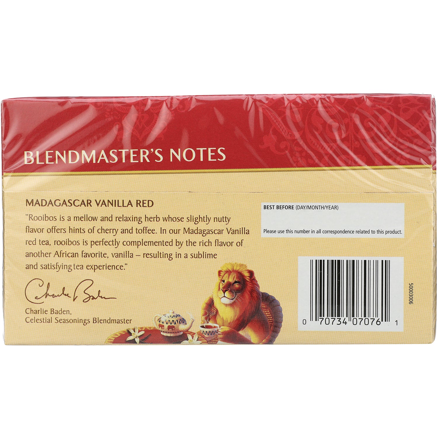 Rooibos Herbal Tea Madagascar Vanilla - Caffeine Free - Image 4