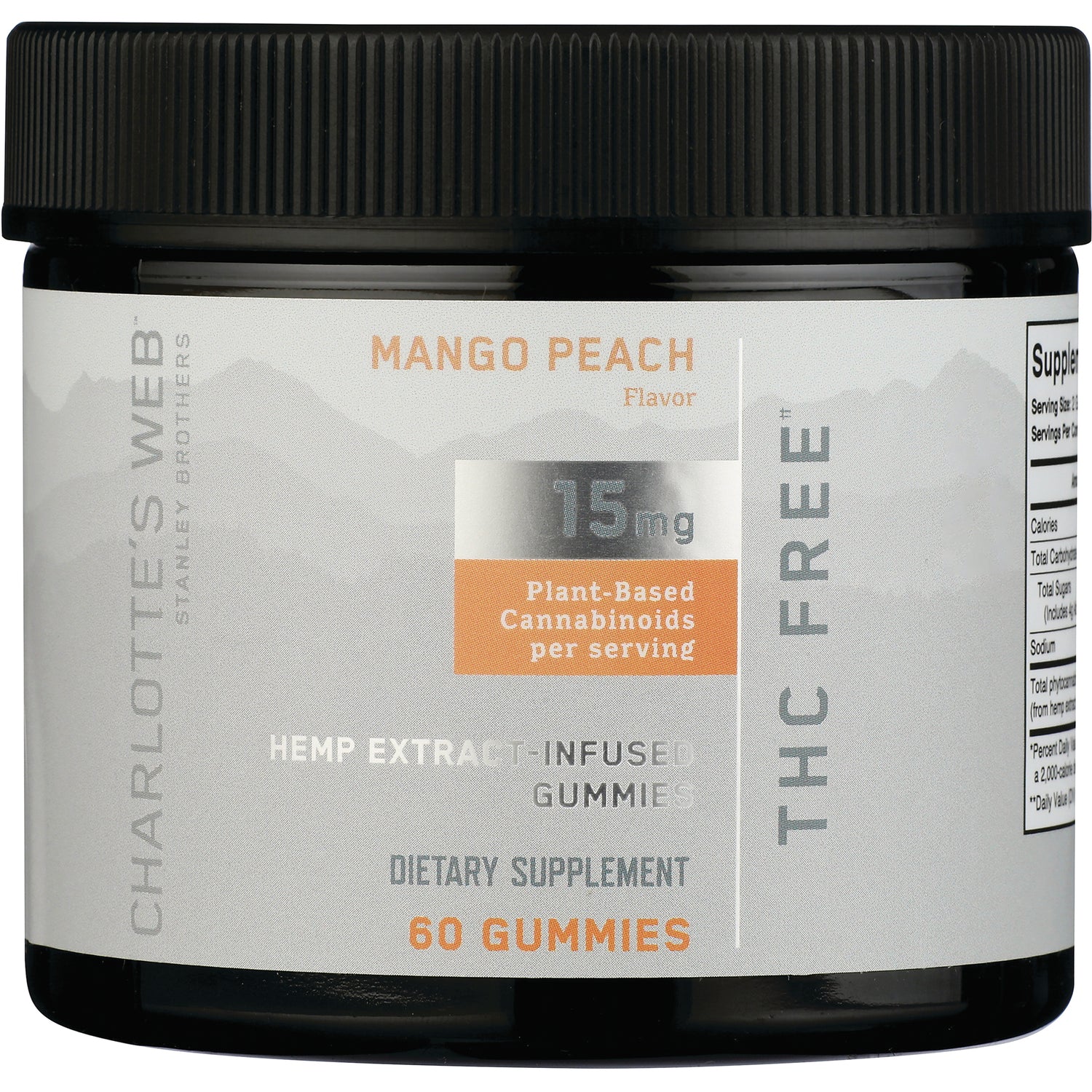 Hemp Extract-Infused Gummies - Mango Peach