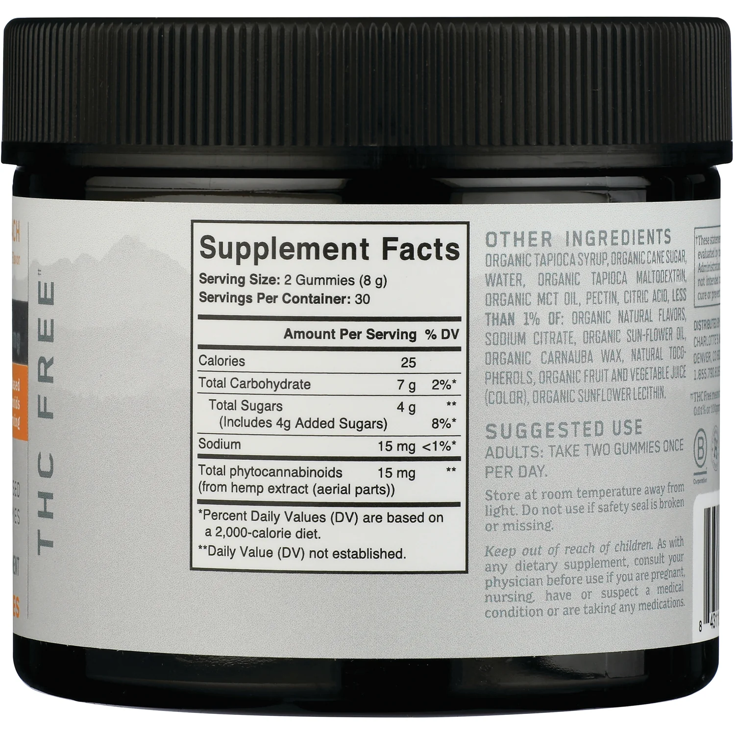Hemp Extract-Infused Gummies - Mango Peach - Image 2