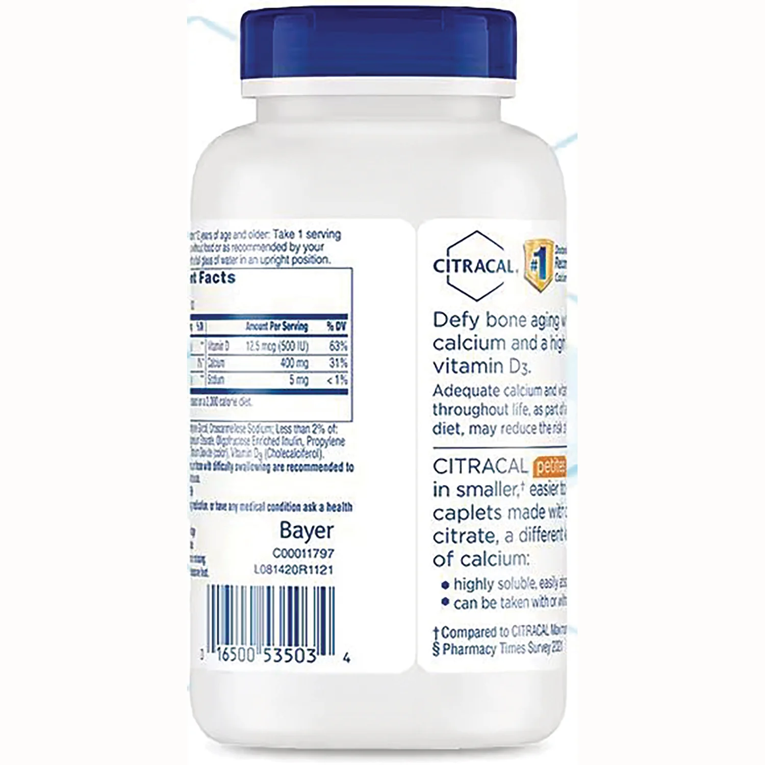 Calcium Citrate + D3 Petites - Image 3
