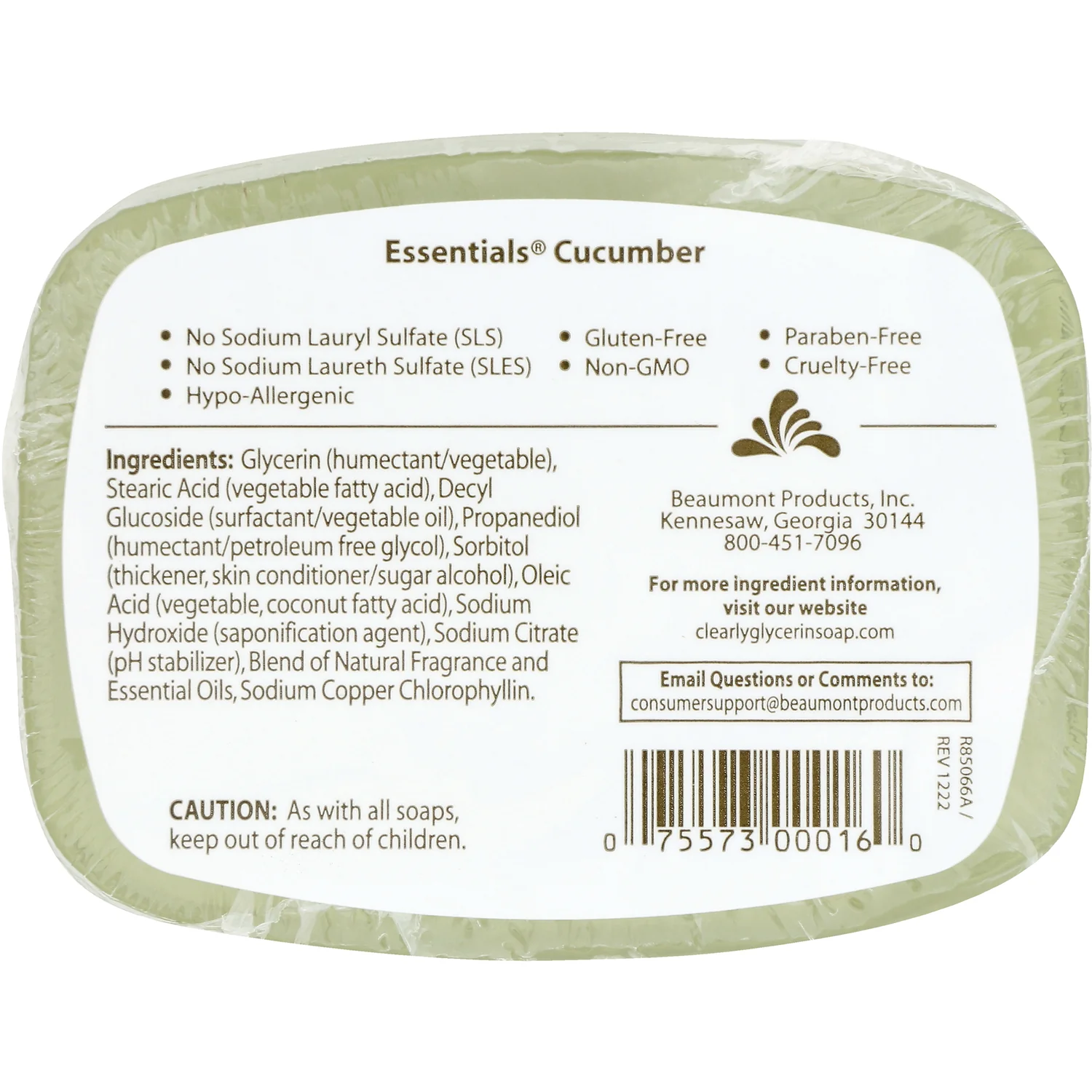 Cucumber Glycerin Soap - Image 2