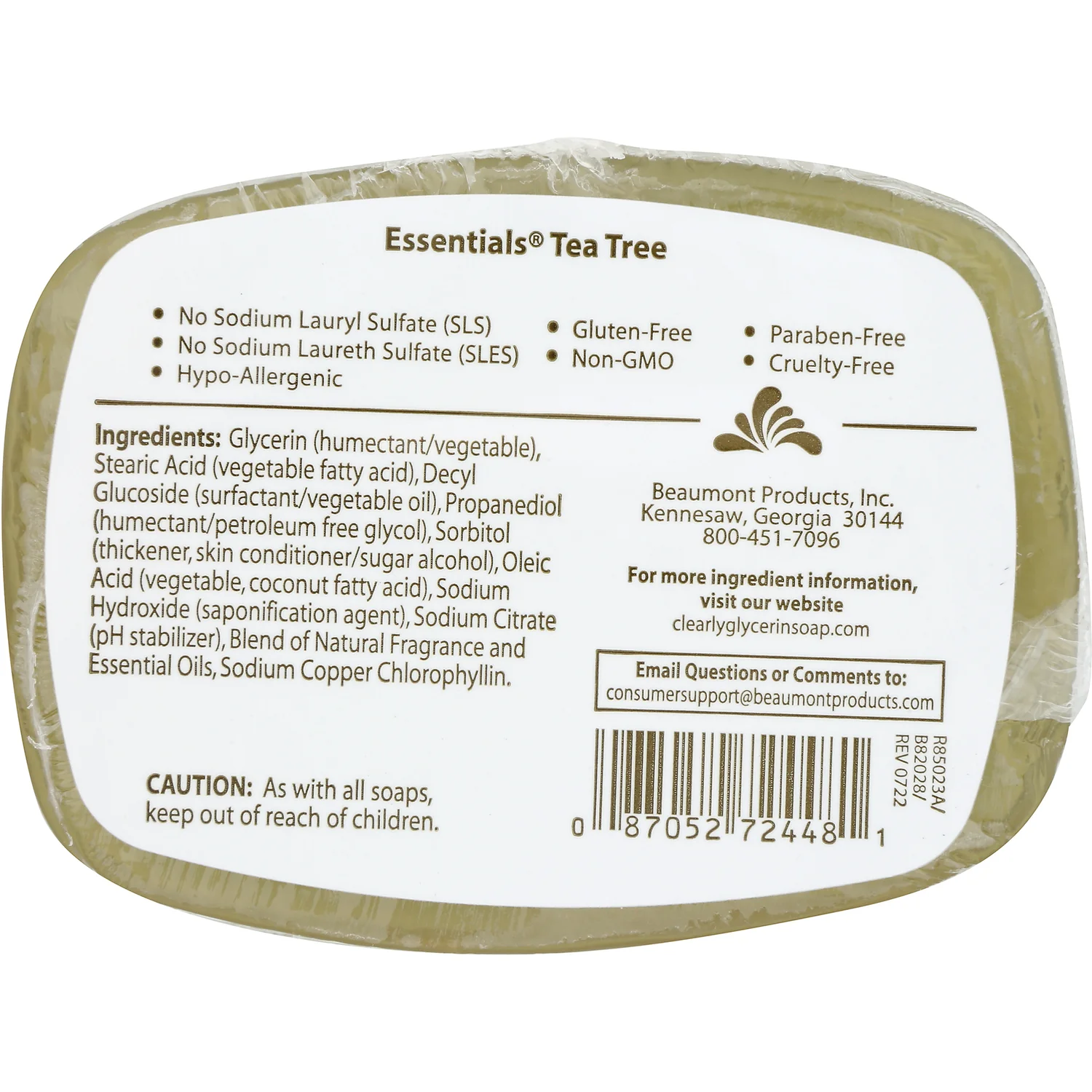 Tea Tree Glycerin Soap - Image 2