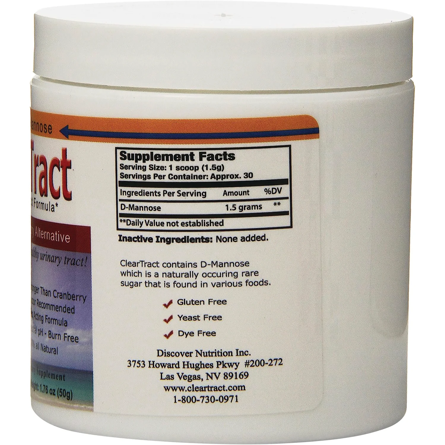 D-Mannose Urinary Tract Formula - Image 2