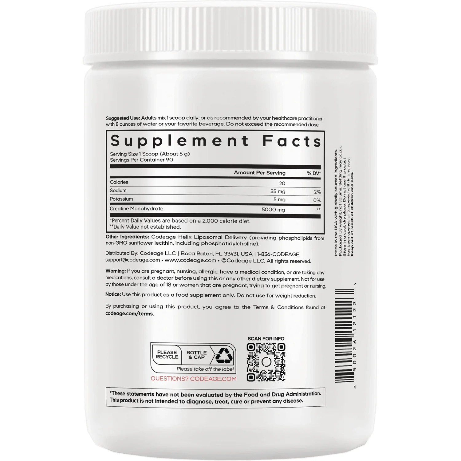Liposomal Creatine Sport - Unflavored - Image 2