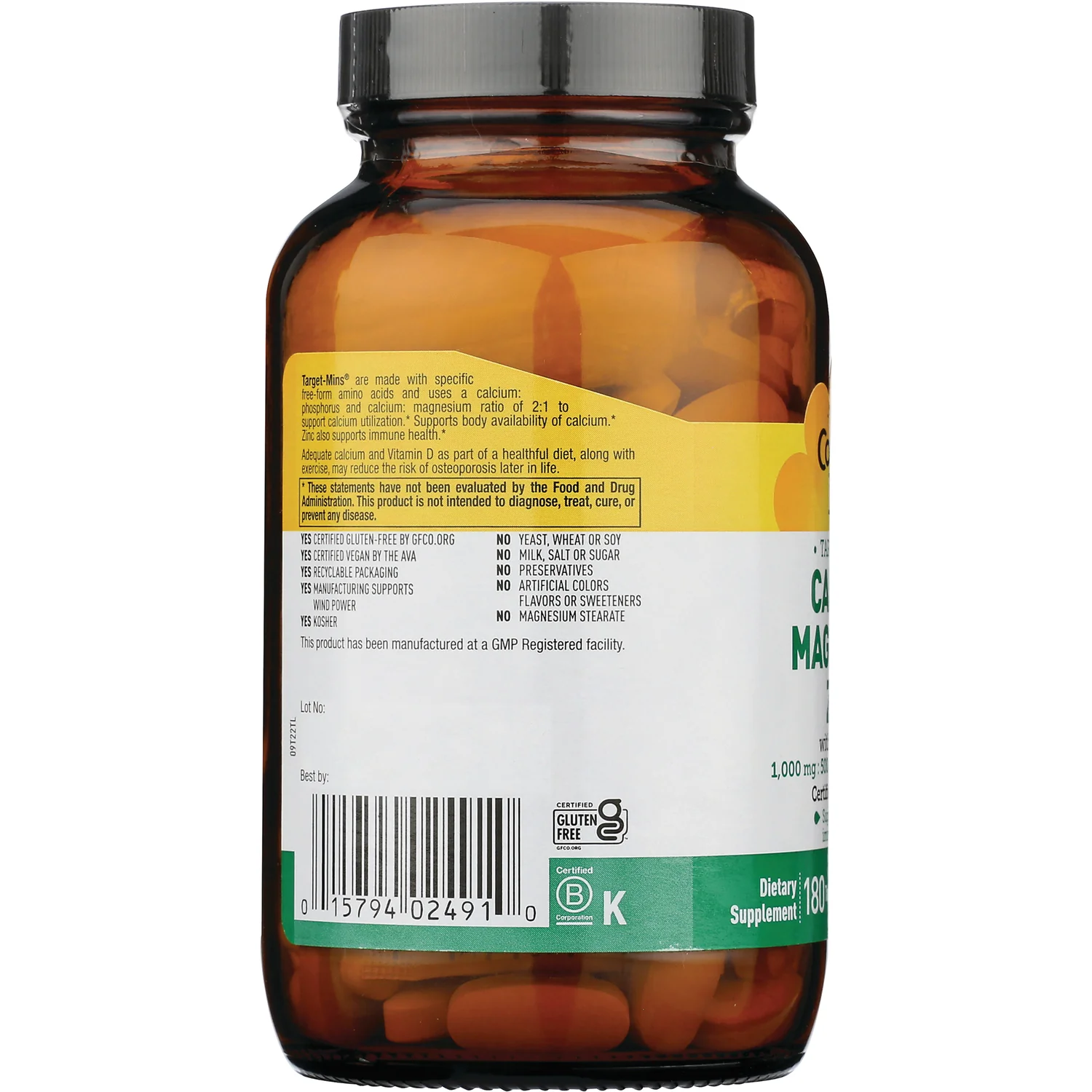 Target-Mins Calcium, Magnesium, Zinc with VitaminD - Image 3