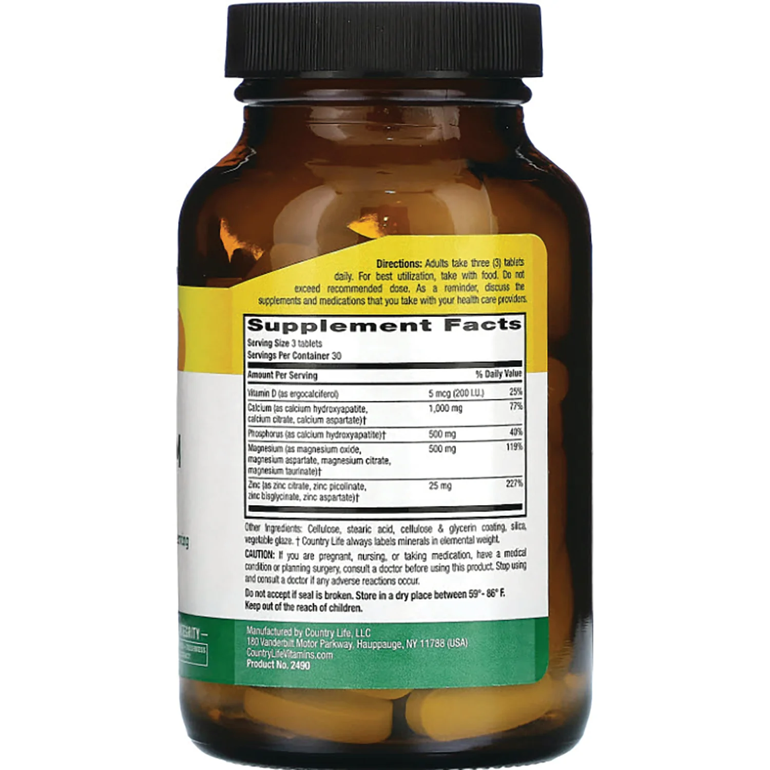 Target-Mins Calcium, Magnesium, Zinc with Vitamin D - Image 2