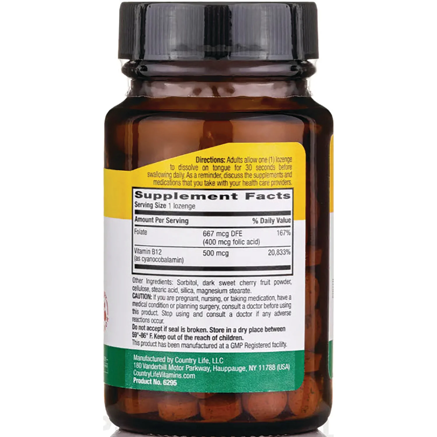 Vitamin B12 with Folate - Cherry - Image 2
