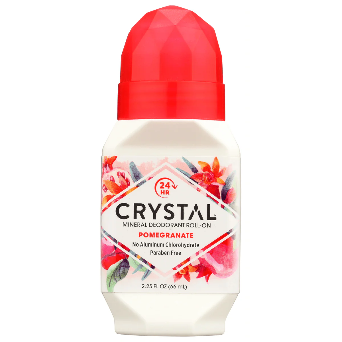 Mineral Deodorant Roll-On - Pomegranate