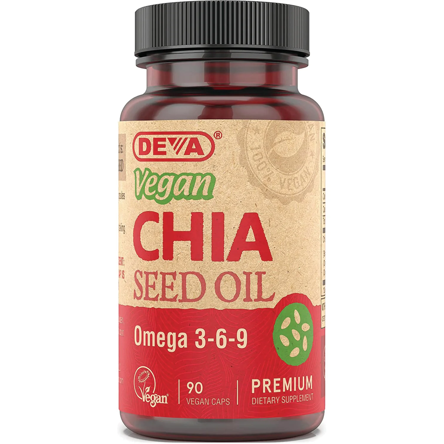 Vegan Chia Seed Oil
