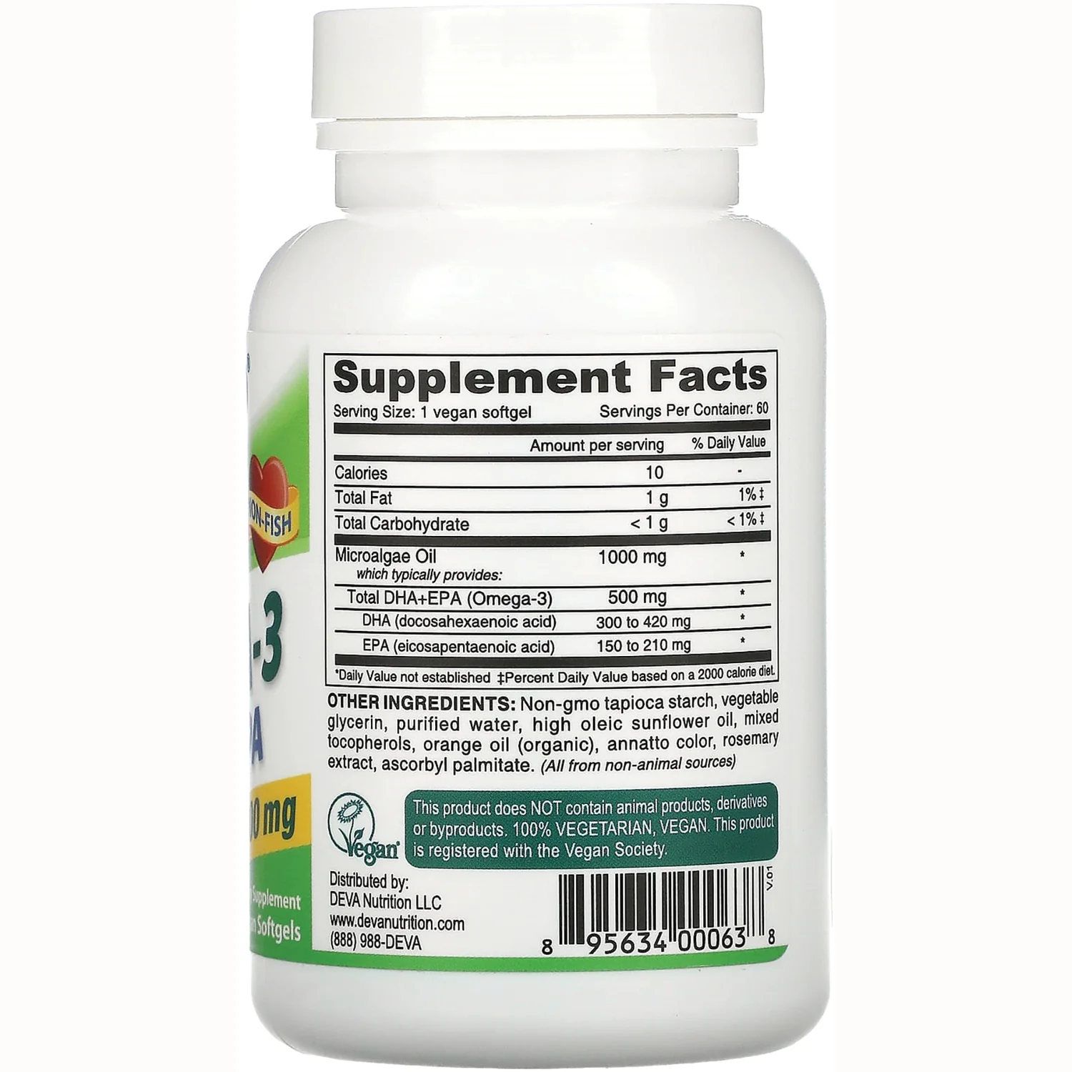 Vegan Omega-3 DHA-EPA - Image 2