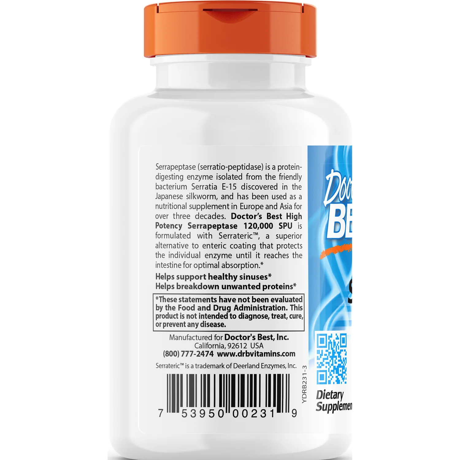High Potency Serrapeptase - Image 3