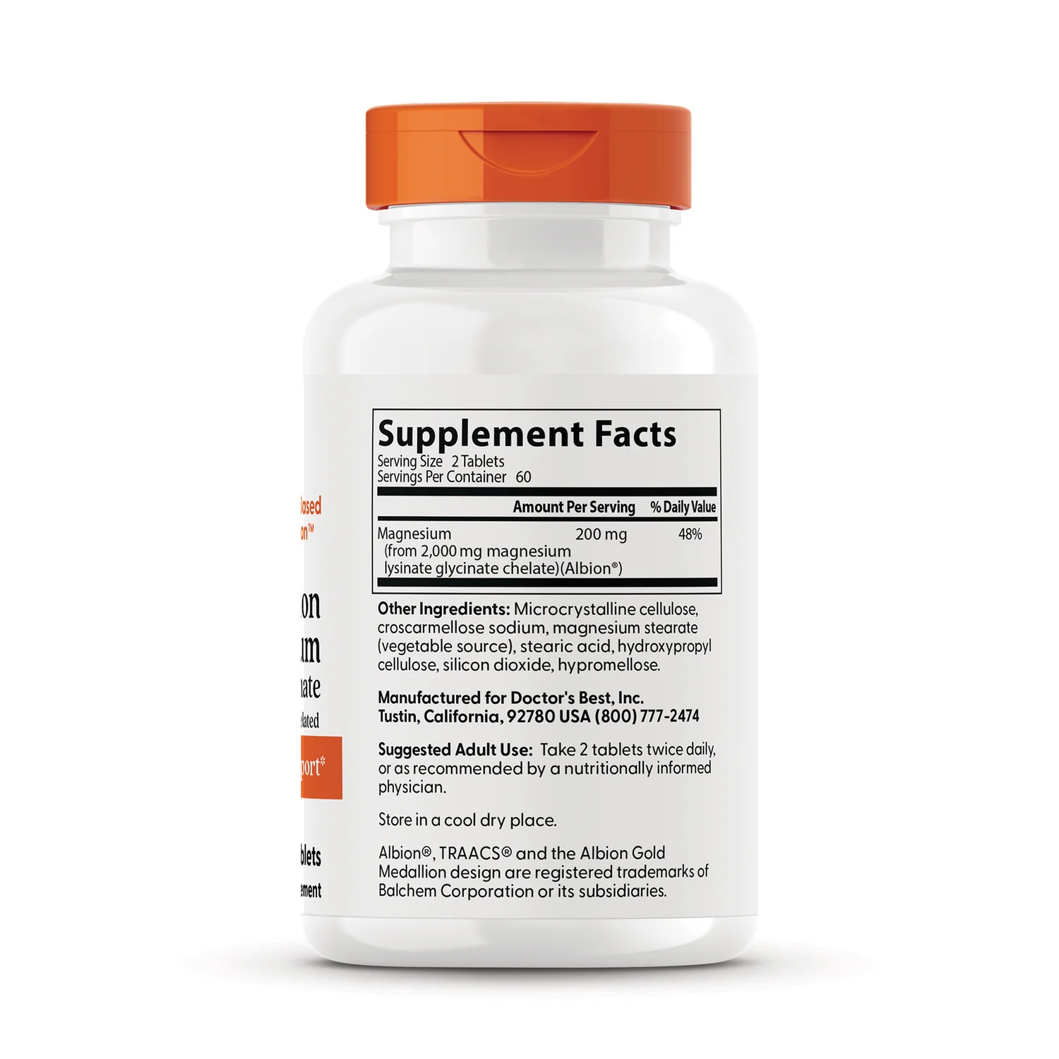 High Absorption Magnesium - 100% Chelated - Image 2