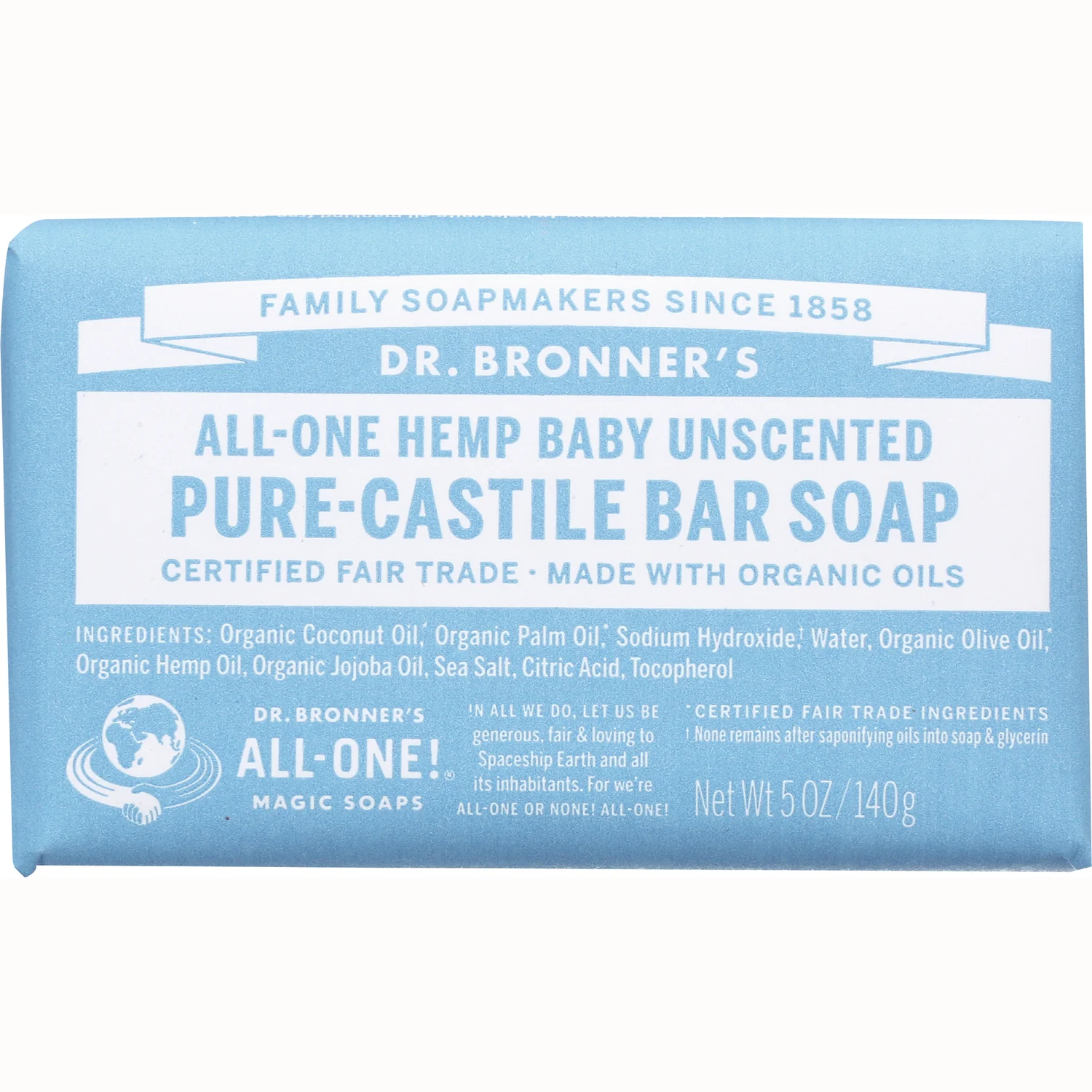 All-One Hemp Pure-Castile Bar Soap - Image 6