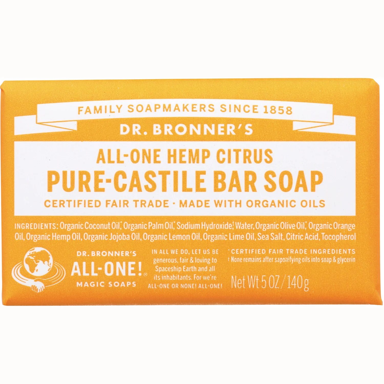 All-One Hemp Pure-Castile Bar Soap - Image 8