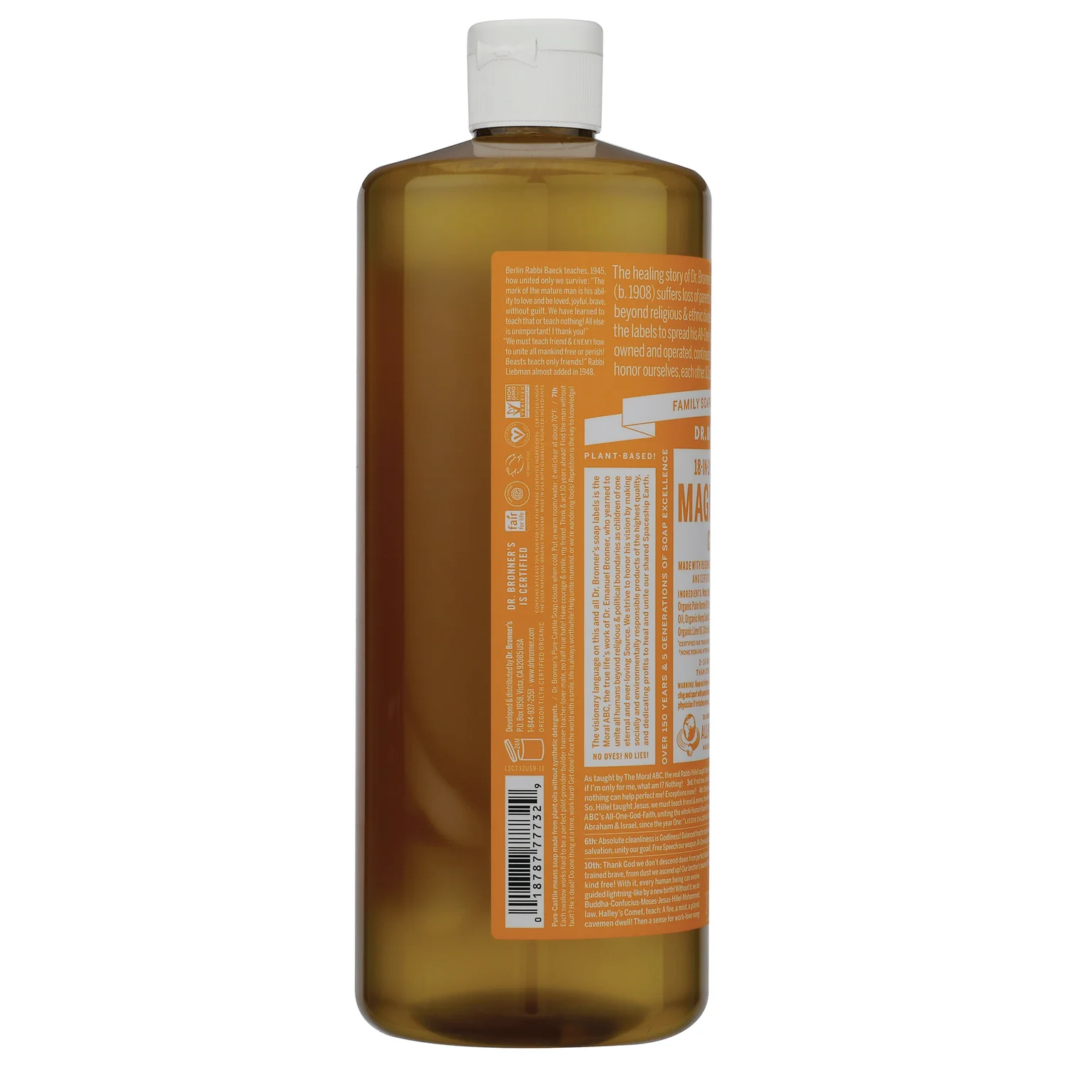 18-in-1 Pure-Castile Magic Soap - Citrus - Image 2