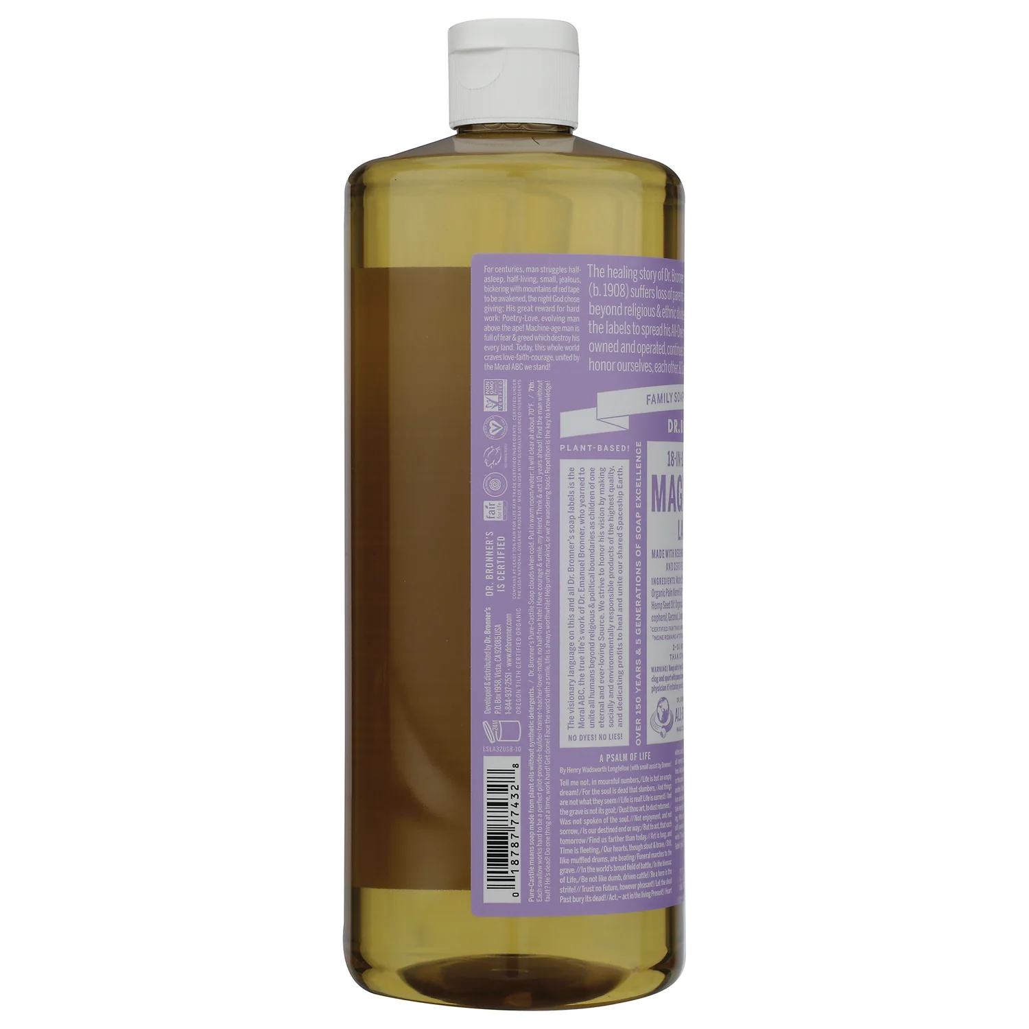 18-in-1 Pure-Castile Magic Soap - Lavender - Image 4