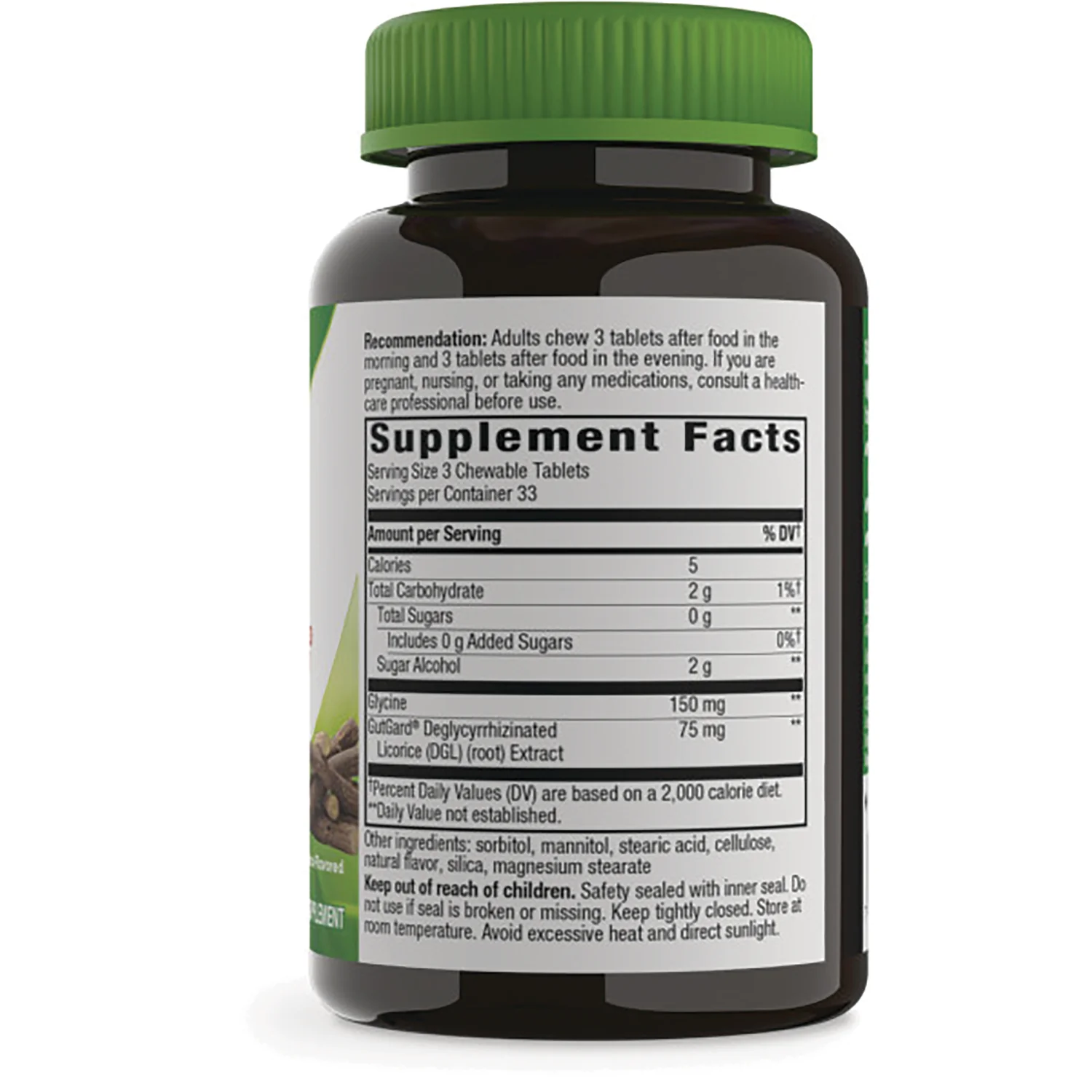 DGL Deglycyrrhizinated Licorice Extract - Image 2