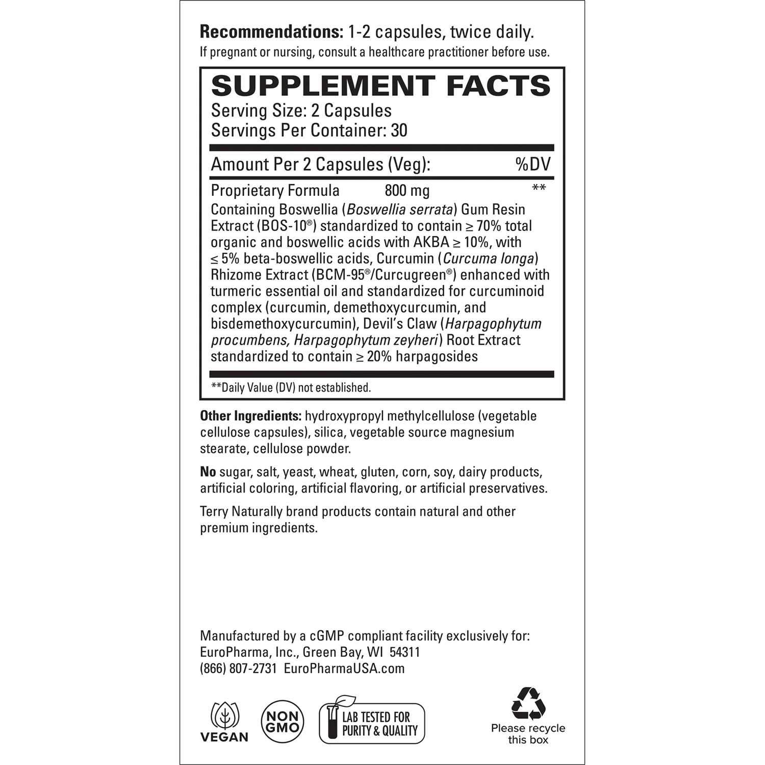 Terry Naturally Arthocin - Image 2