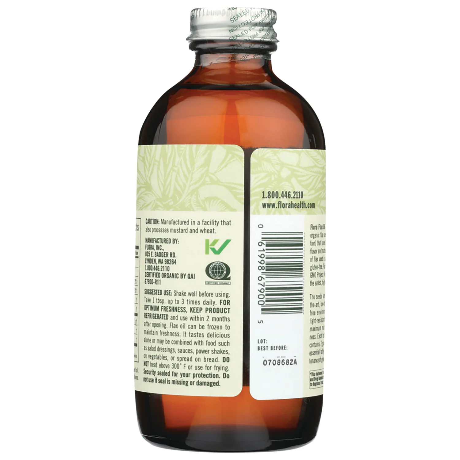 Certified Organic Flax Oil - Image 3