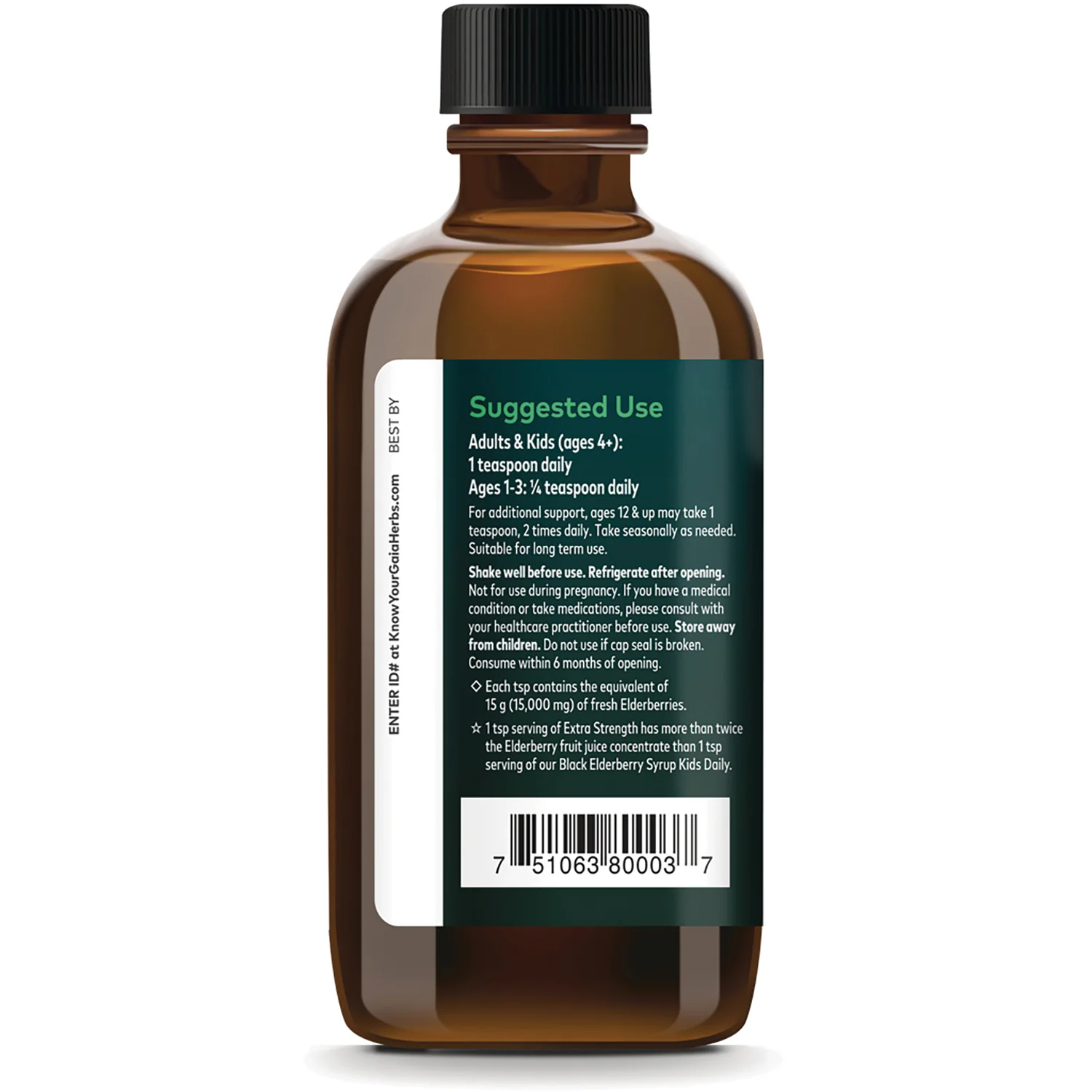 Black Elderberry Syrup - Extra Strength - Image 3