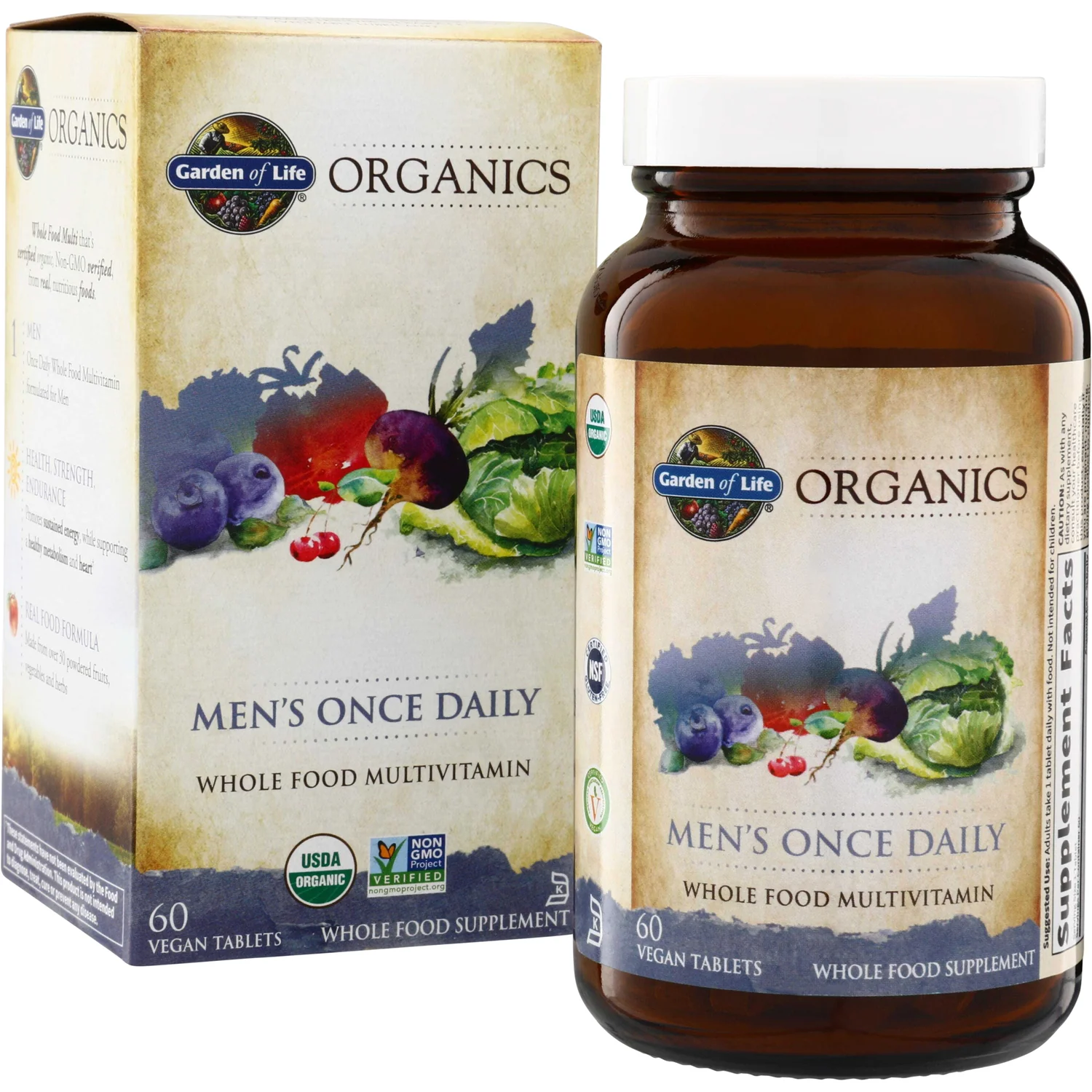Organics Men's Once Daily