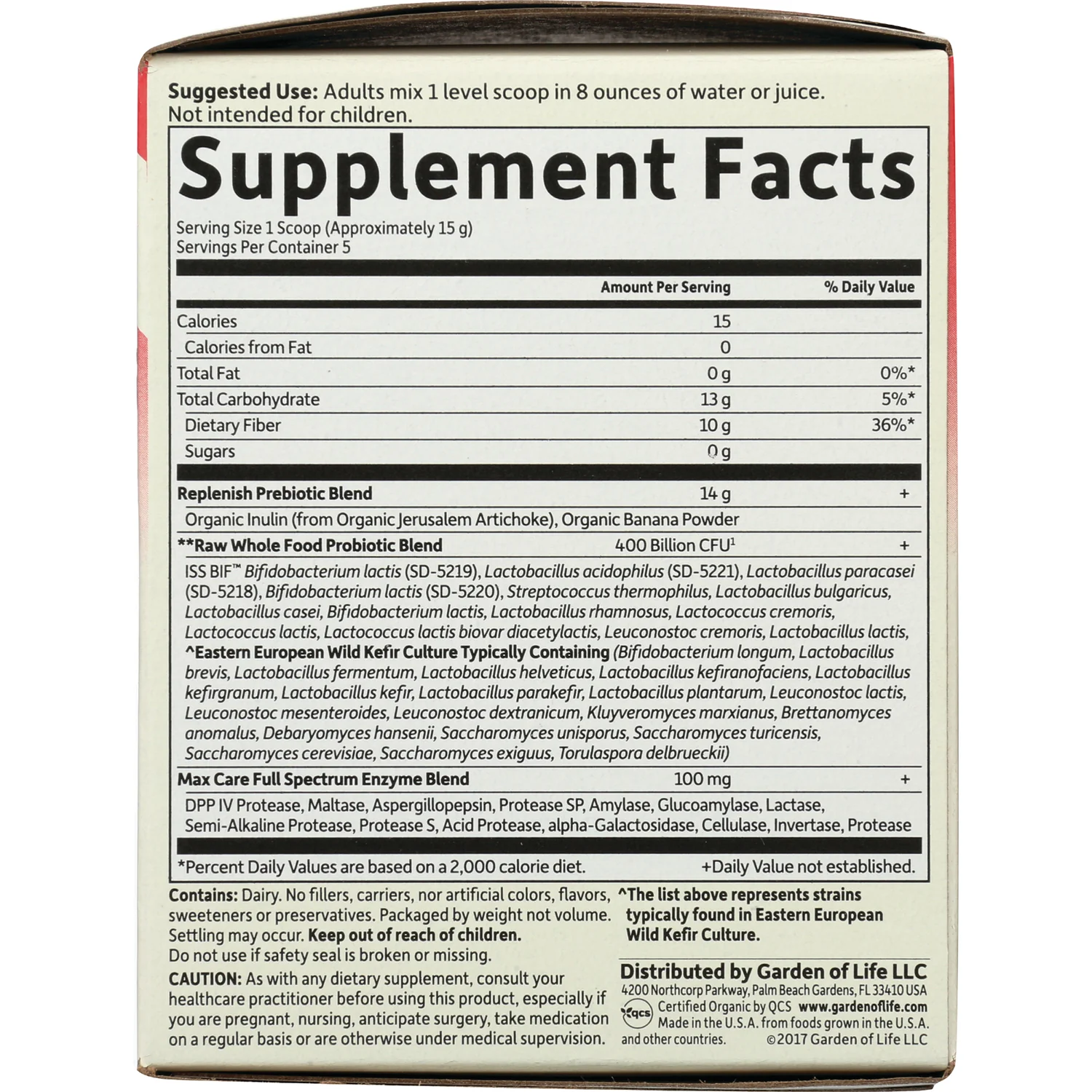 RAW Probiotics 5-Day Max Care - Image 2