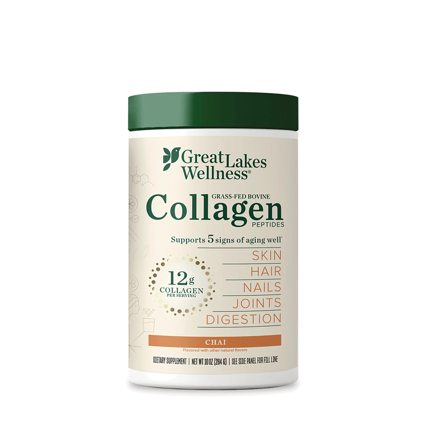 Grass-Fed Bovine Collagen Peptides - Chai