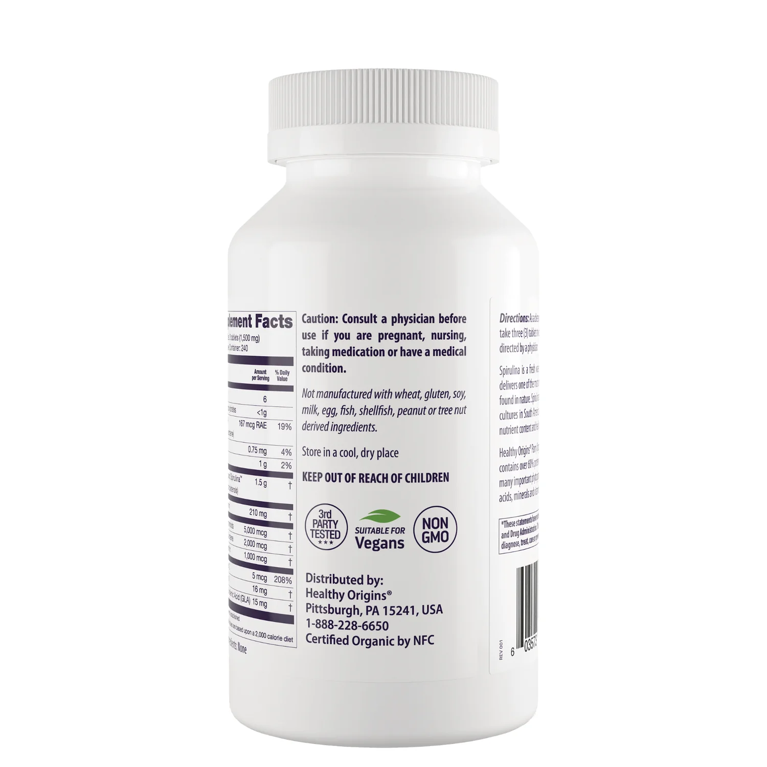 100% Natural Organic Spirulina - Image 3