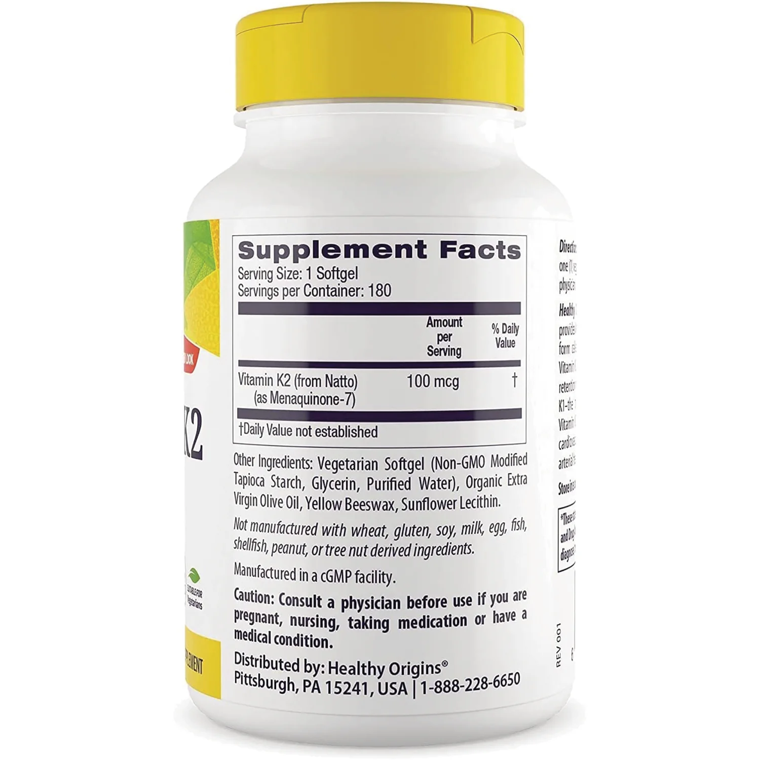 Natural Vitamin K2 as MK-7 - Image 2
