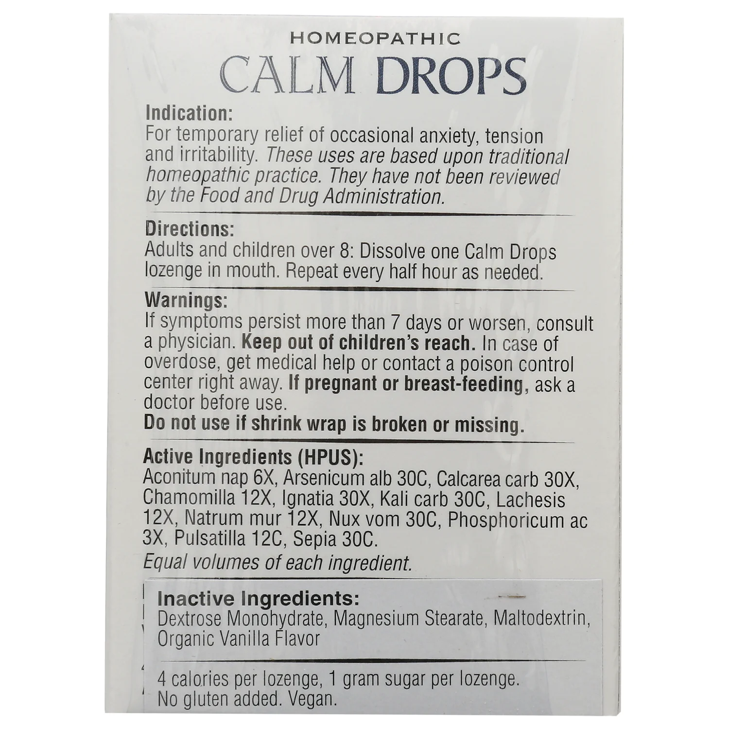 Homeopathic Calm Drops - Image 2