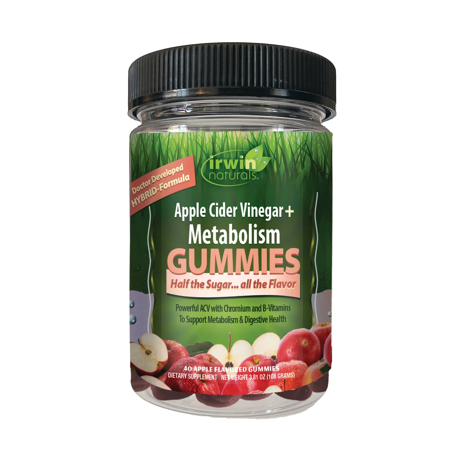 Apple Cider Vinegar + Metabolism Gummies - Apple