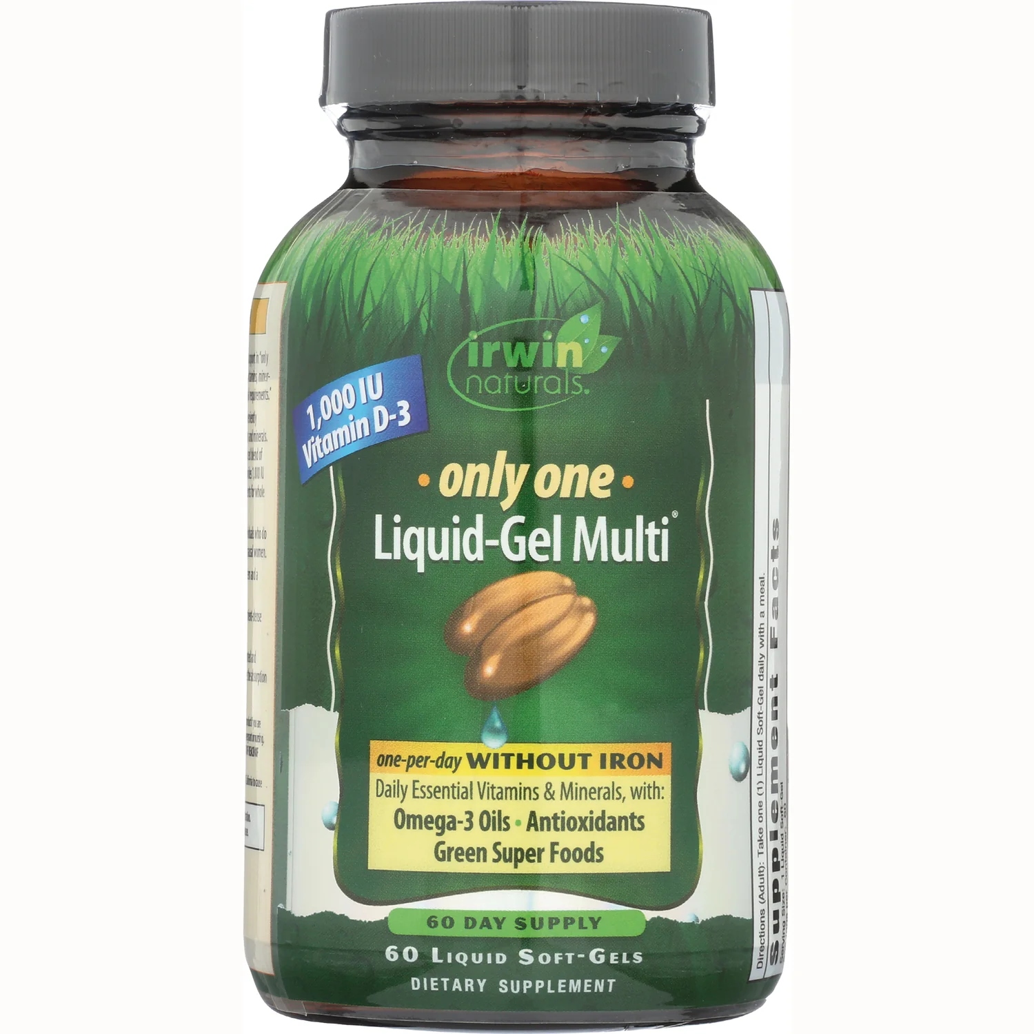 Only One Liquid Gel Multi without Iron