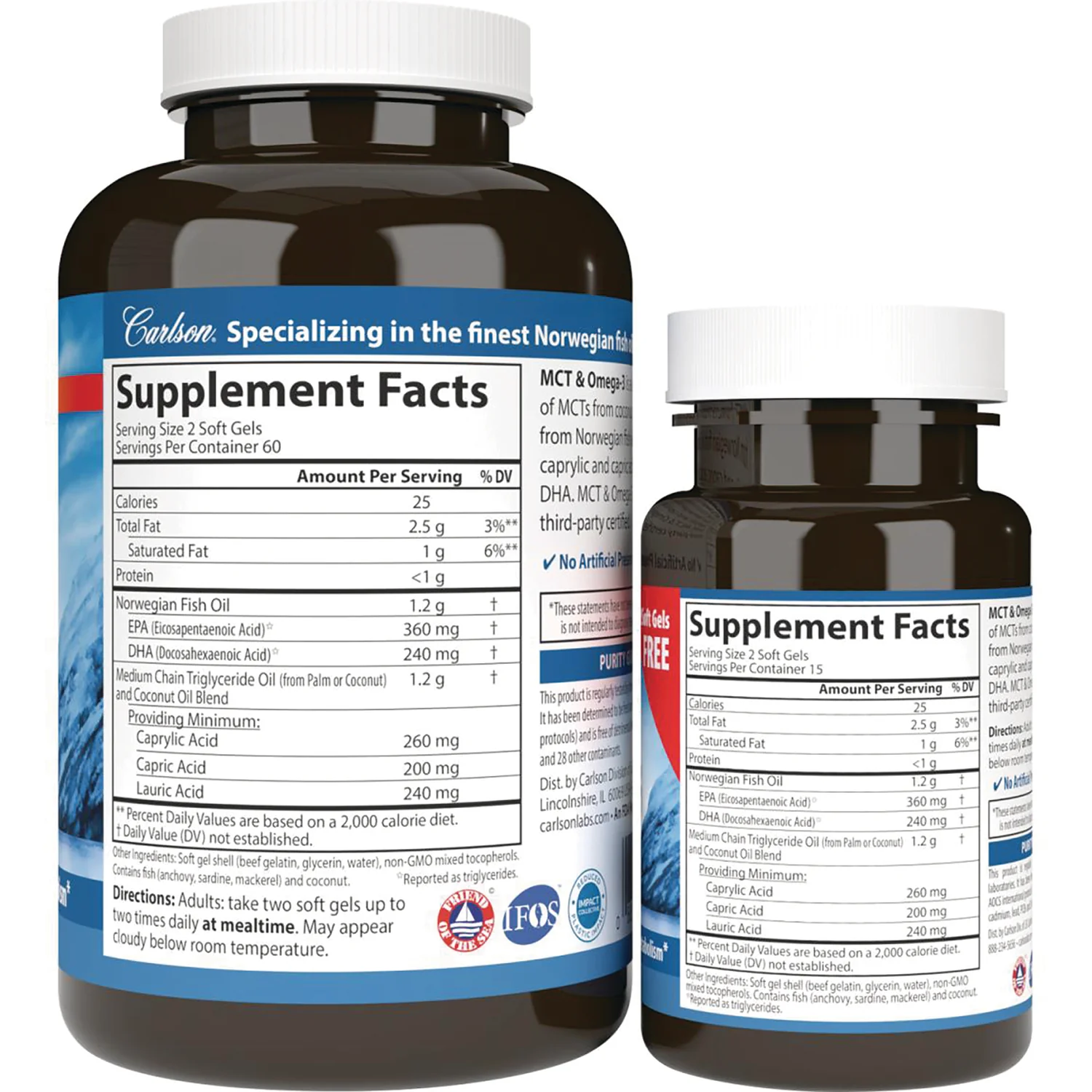 Keto-Friendly MCT & Omega-3 - Image 2